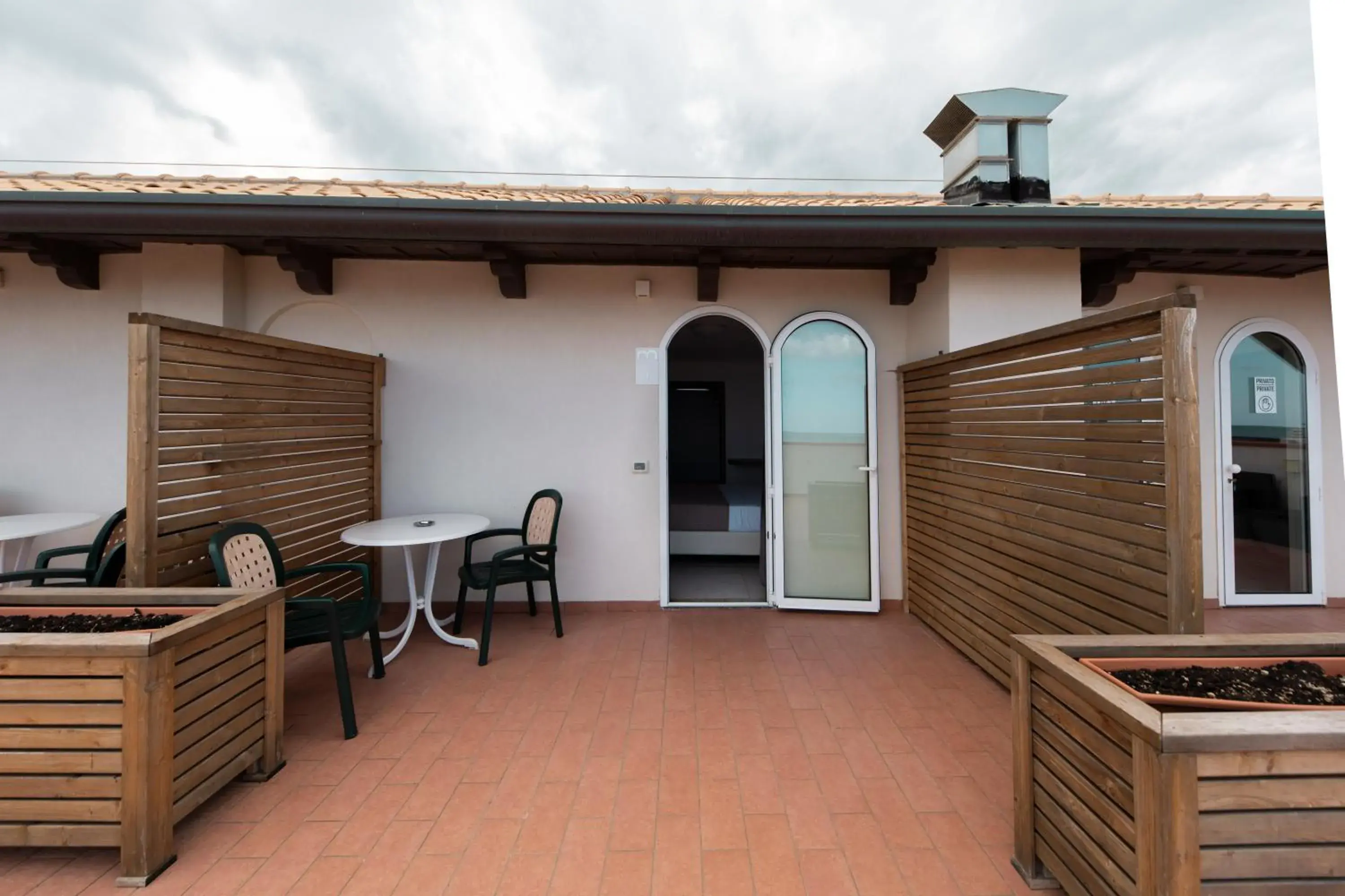 Balcony/Terrace in Hotel Villa Augustea