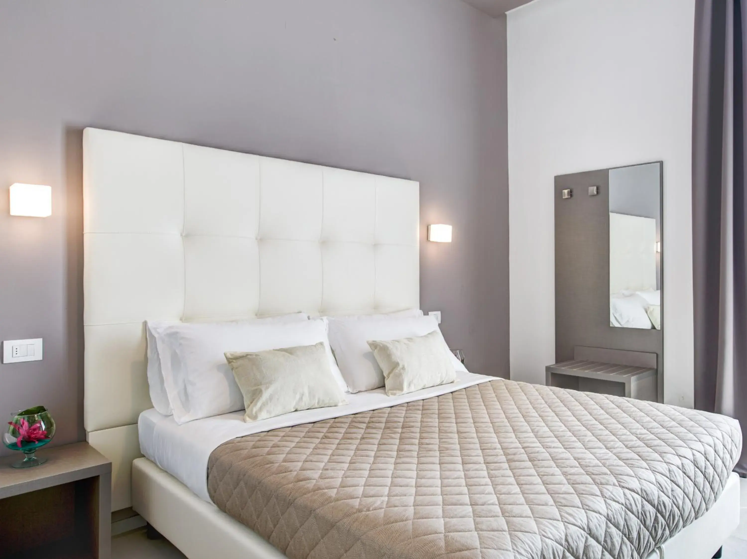 Bedroom, Bed in Hotel Villa Augustea