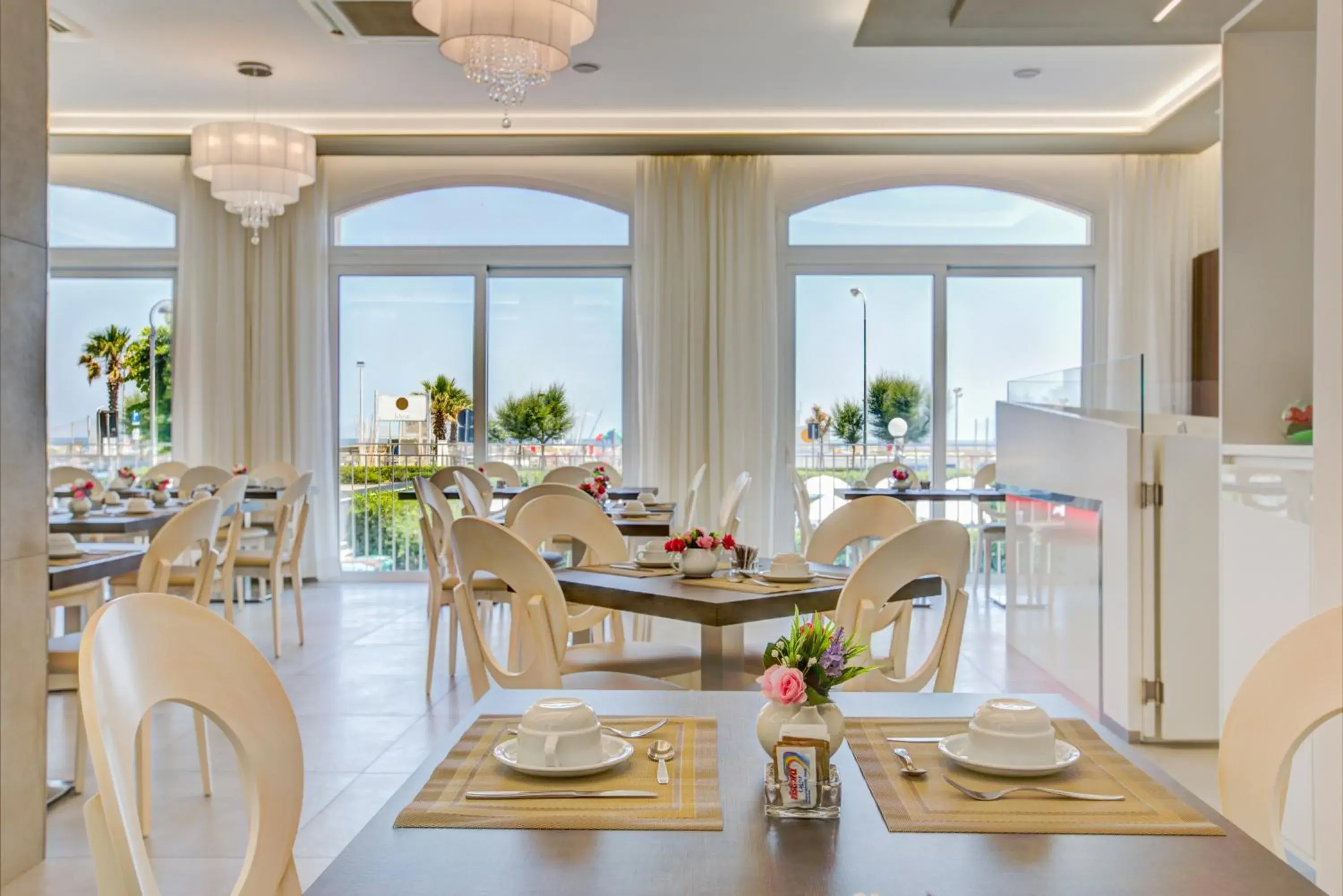 Lounge or bar, Restaurant/Places to Eat in Hotel Villa Augustea