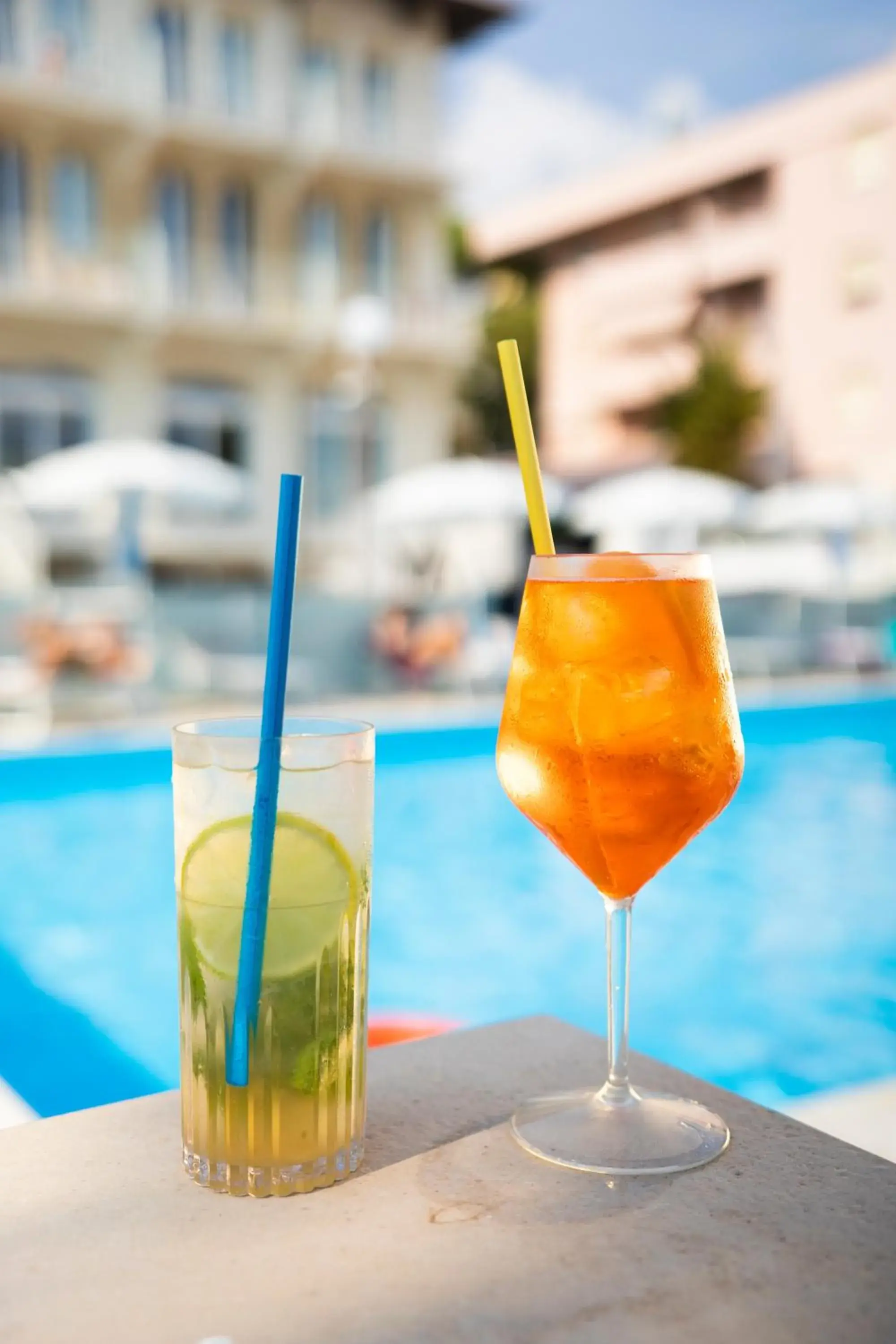Swimming pool, Drinks in Hotel Villa Augustea