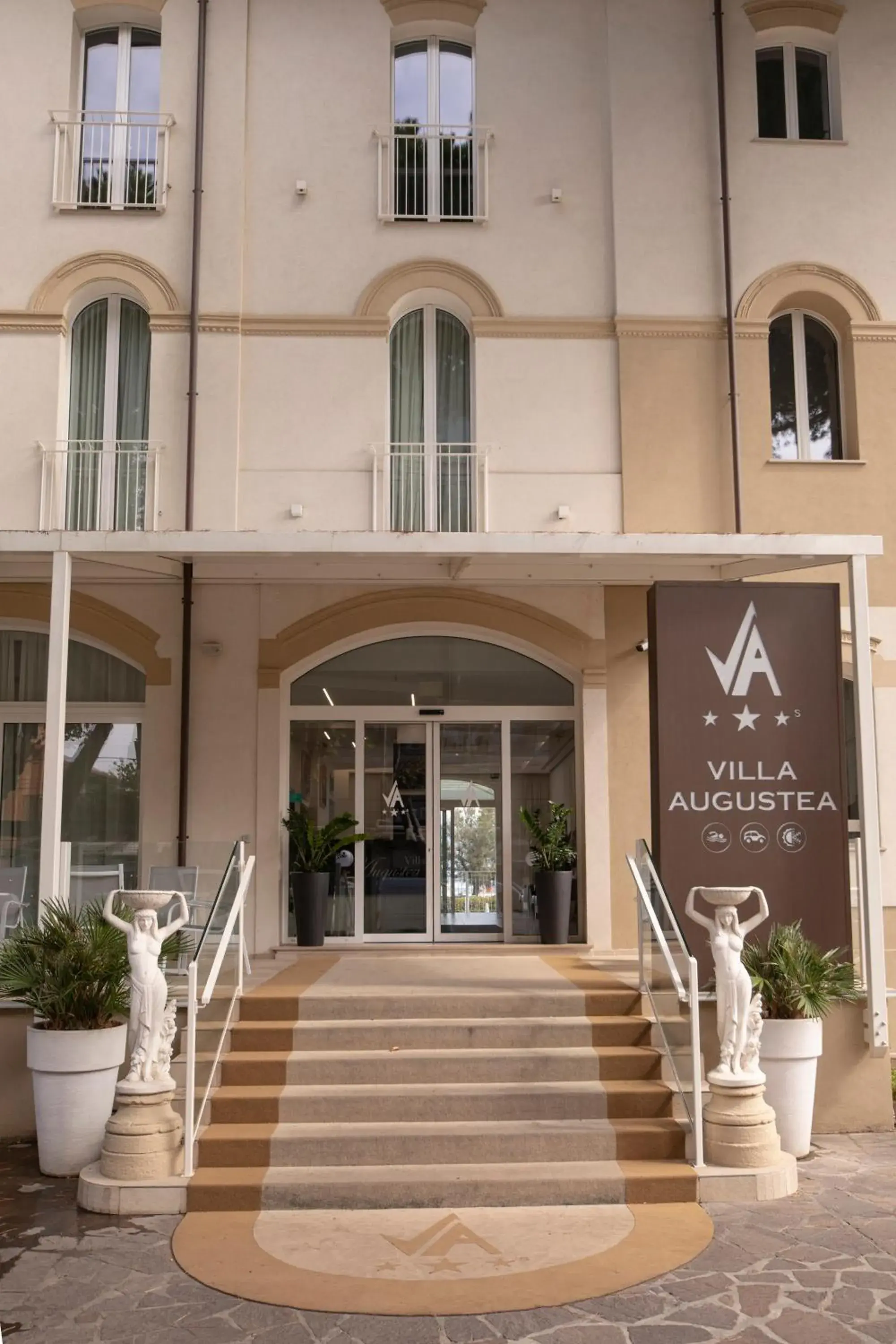 Property building in Hotel Villa Augustea