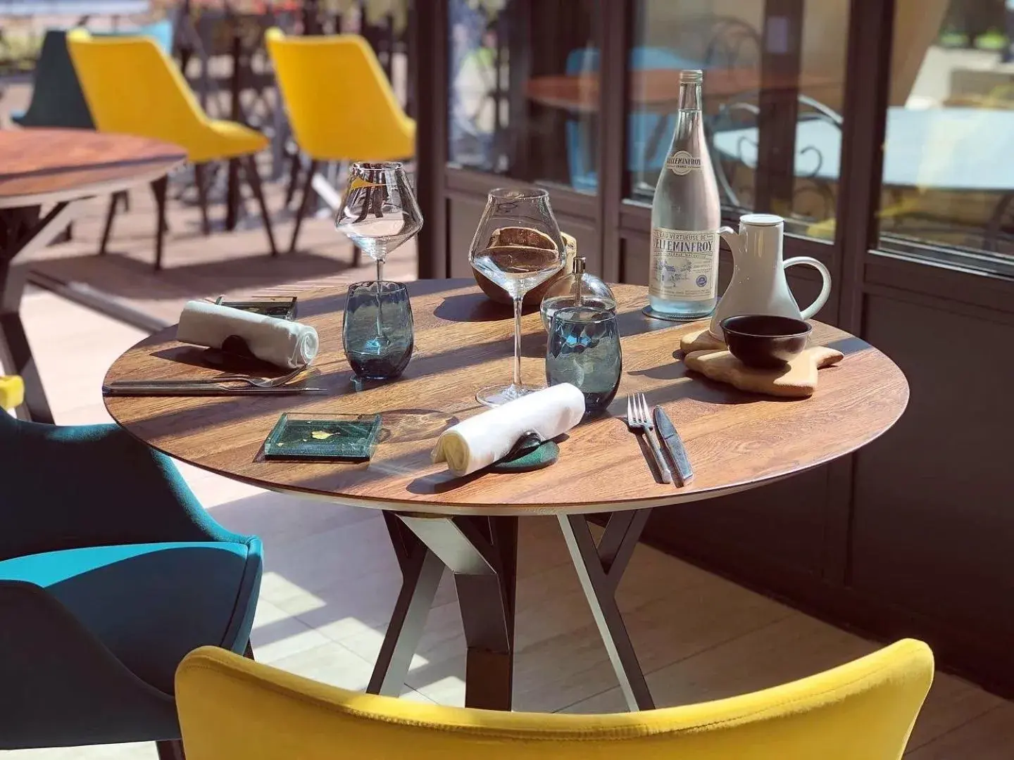 Restaurant/places to eat in Château de La Dame Blanche - Logis Restaurant/places to eat in Château de La Dame Blanche - Logis