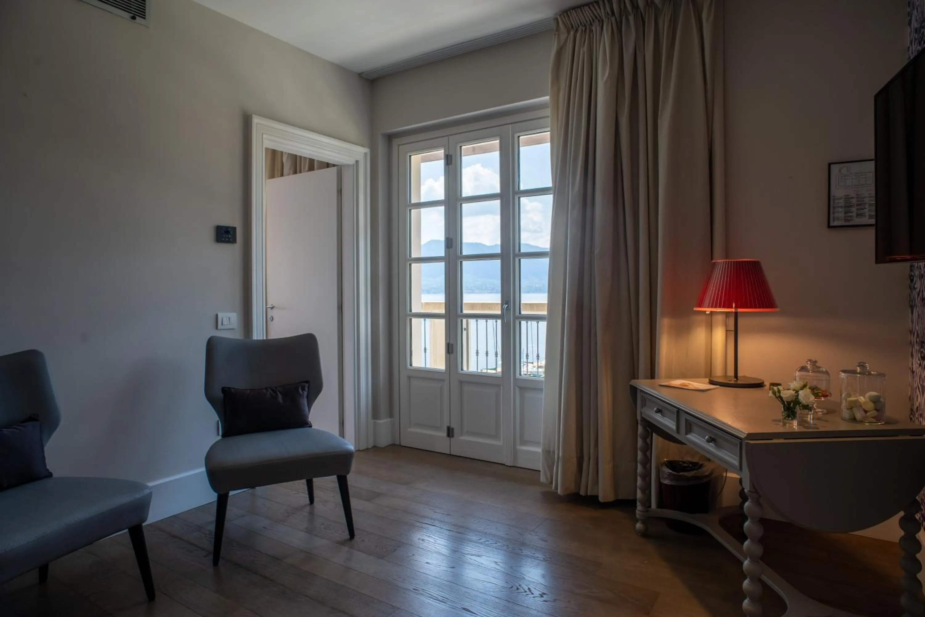 Seating area in Park Hotel Italia