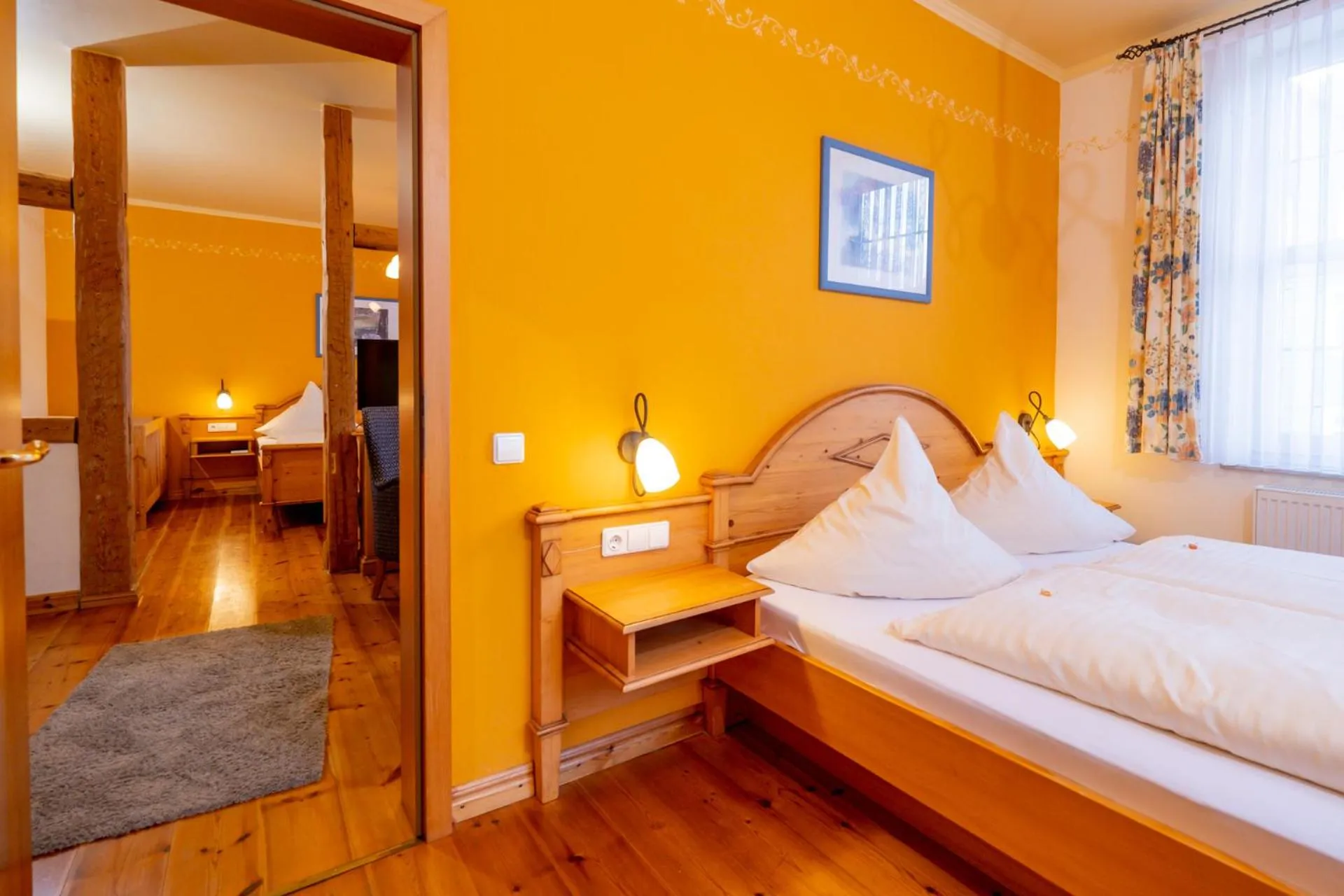 Photo of the whole room, Bed in Harzhotel Zum Prinzen