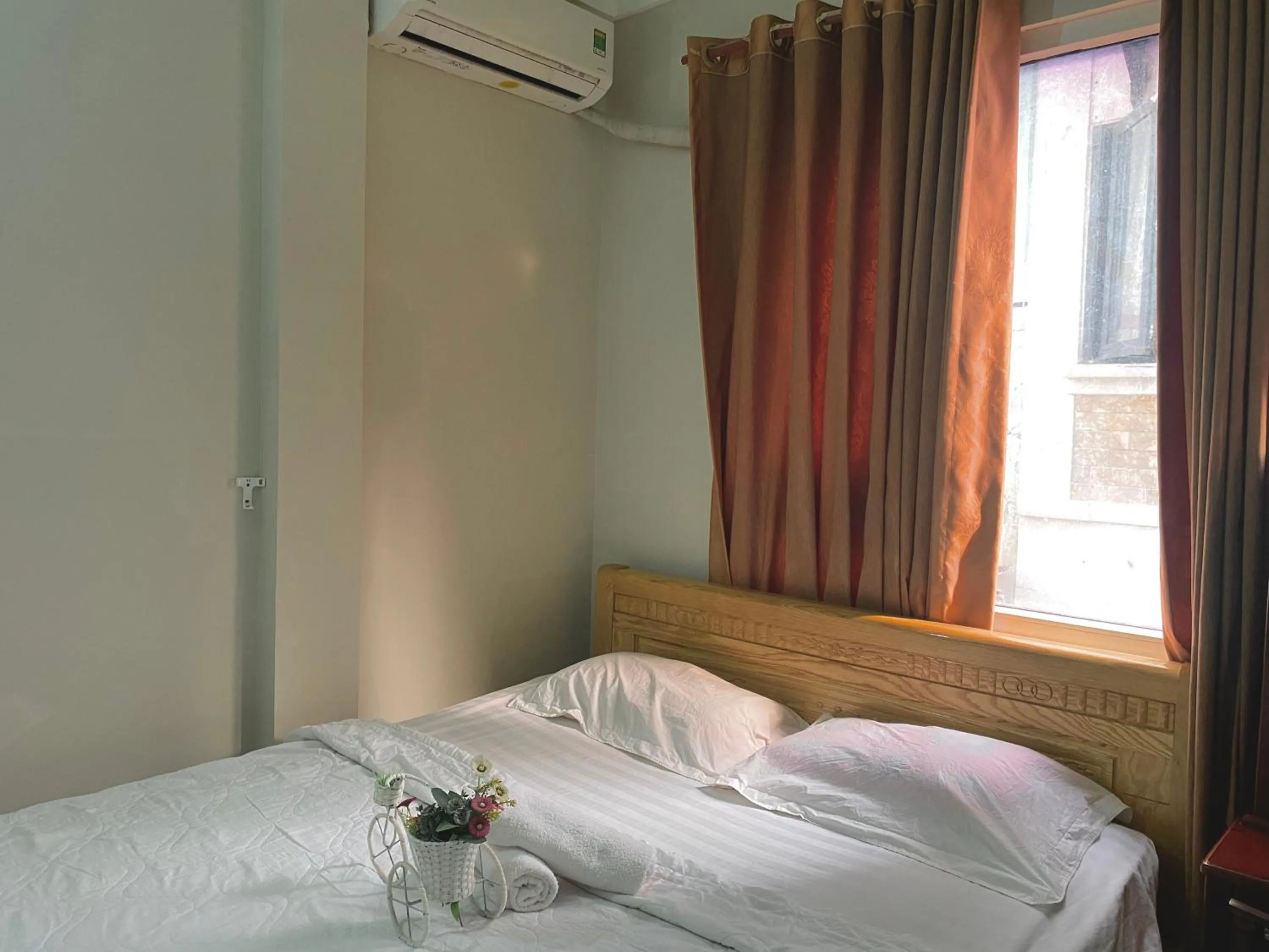 Bed in Vuông Tròn homestay