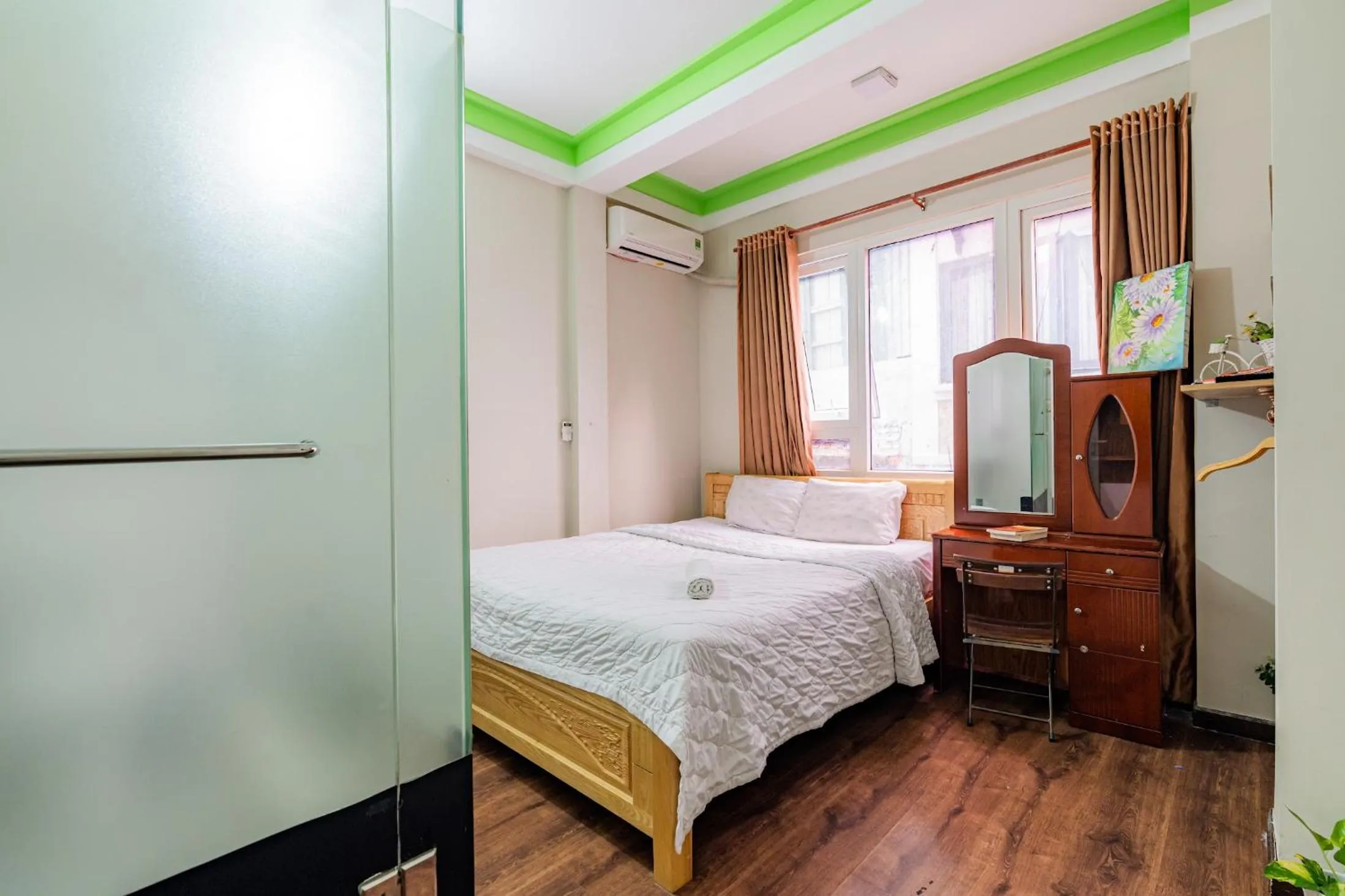 Bed in Vuông Tròn homestay