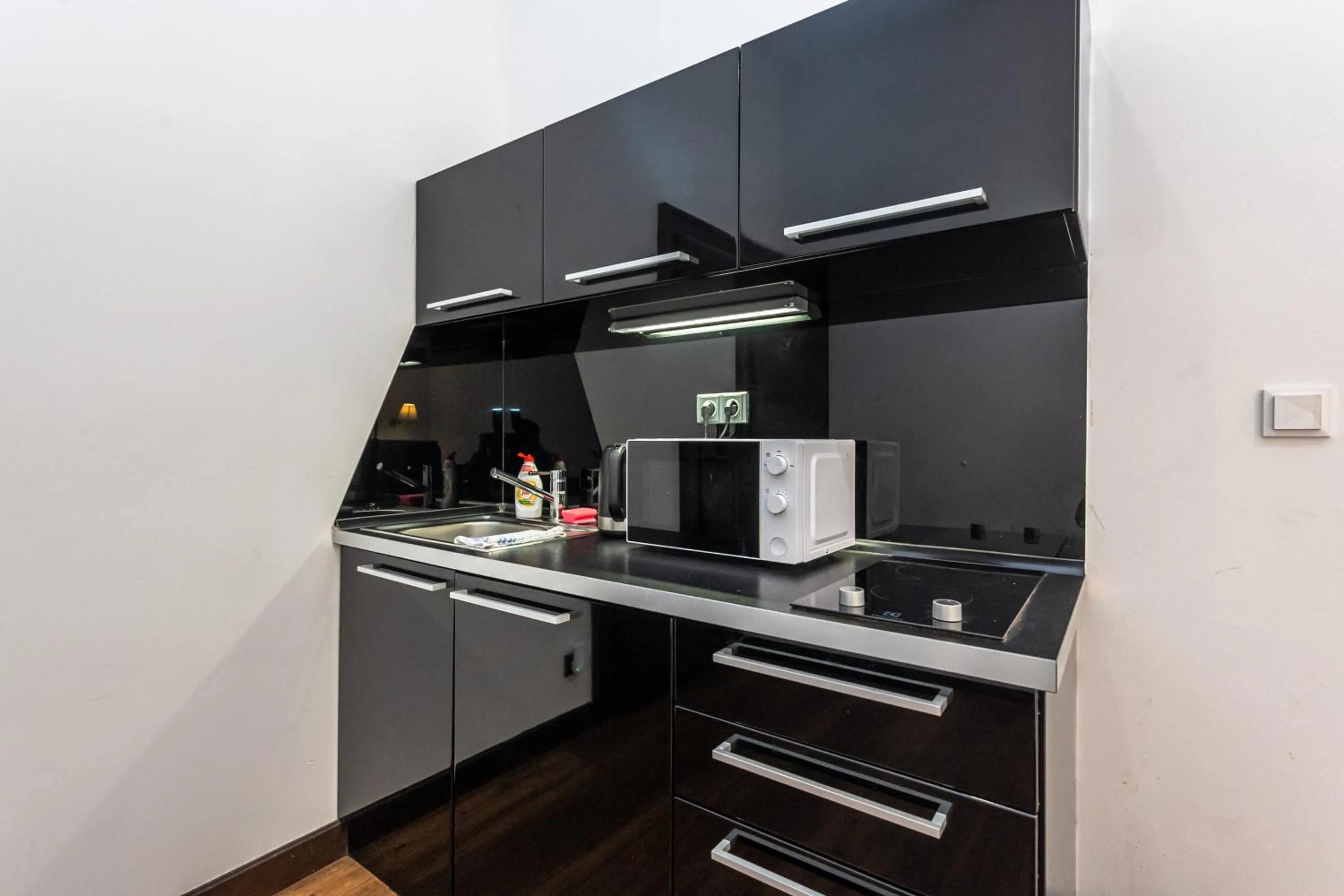 Kitchen or kitchenette in Apartrezidence Opletalova