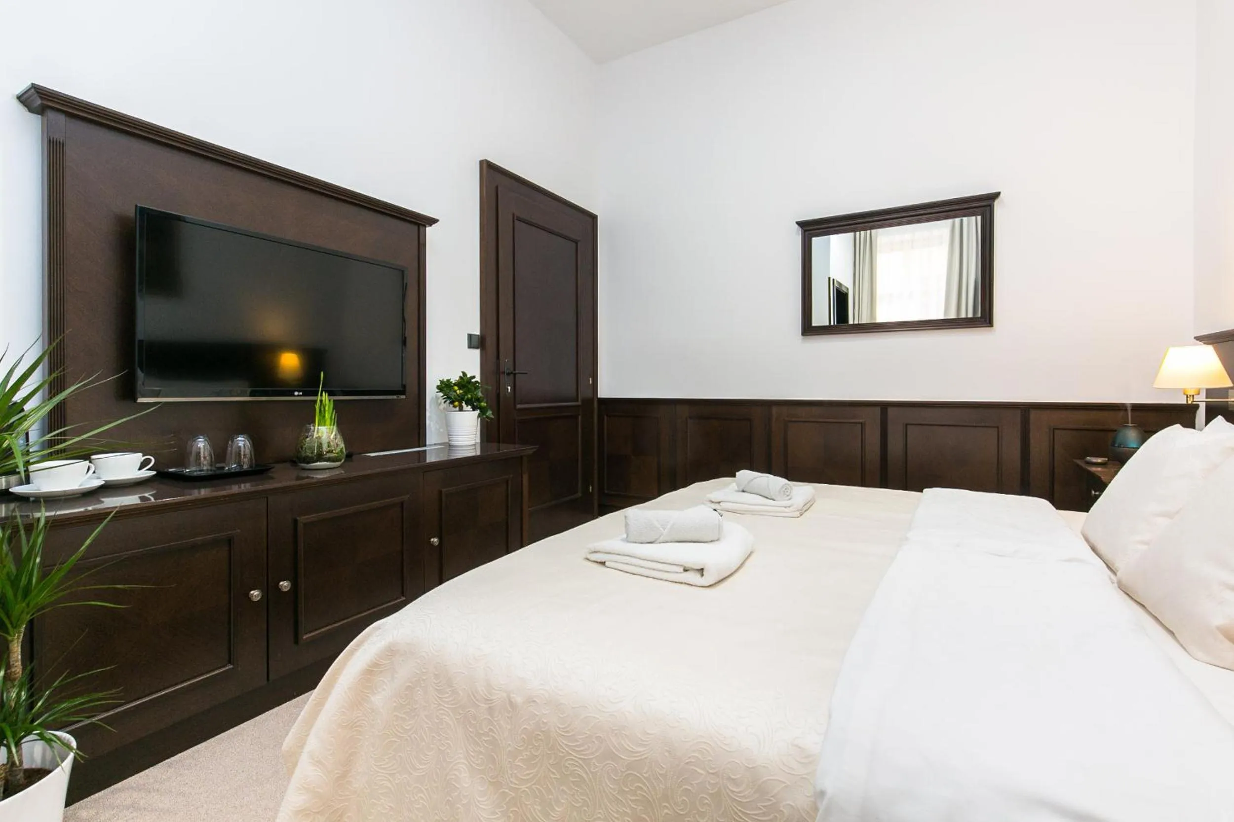 Bed in Apartrezidence Opletalova