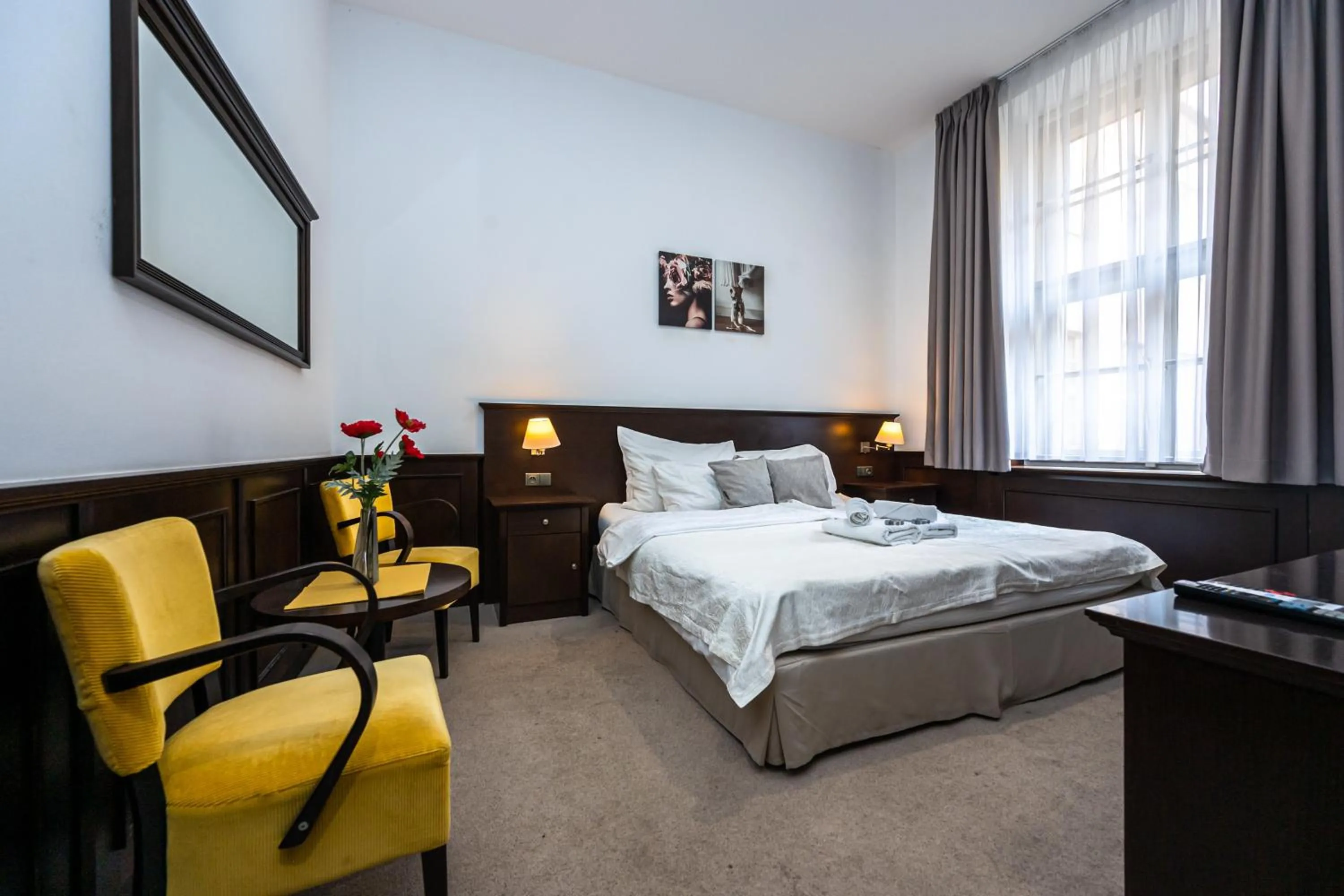 Bed in Apartrezidence Opletalova