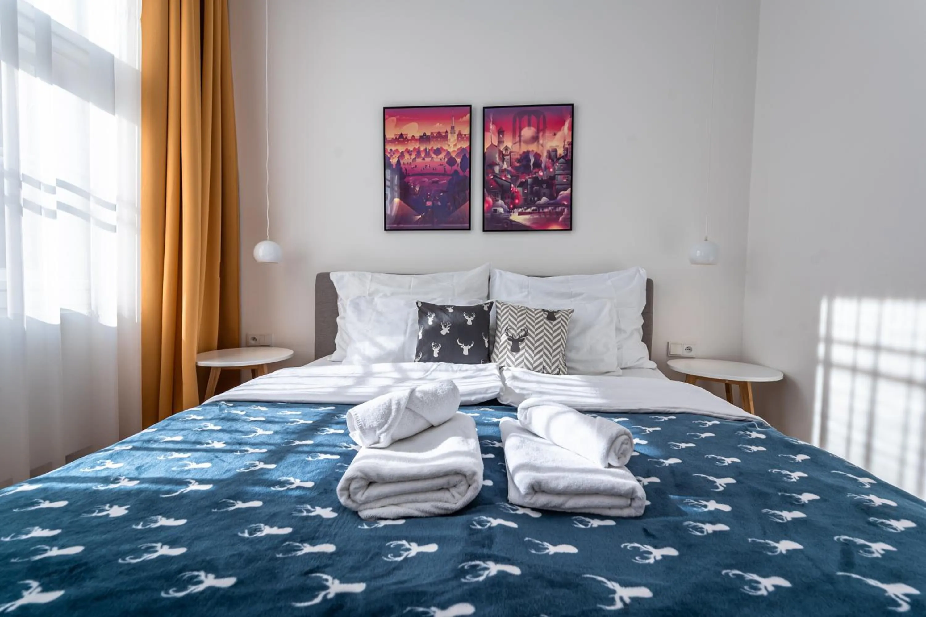 Bed in Apartrezidence Opletalova