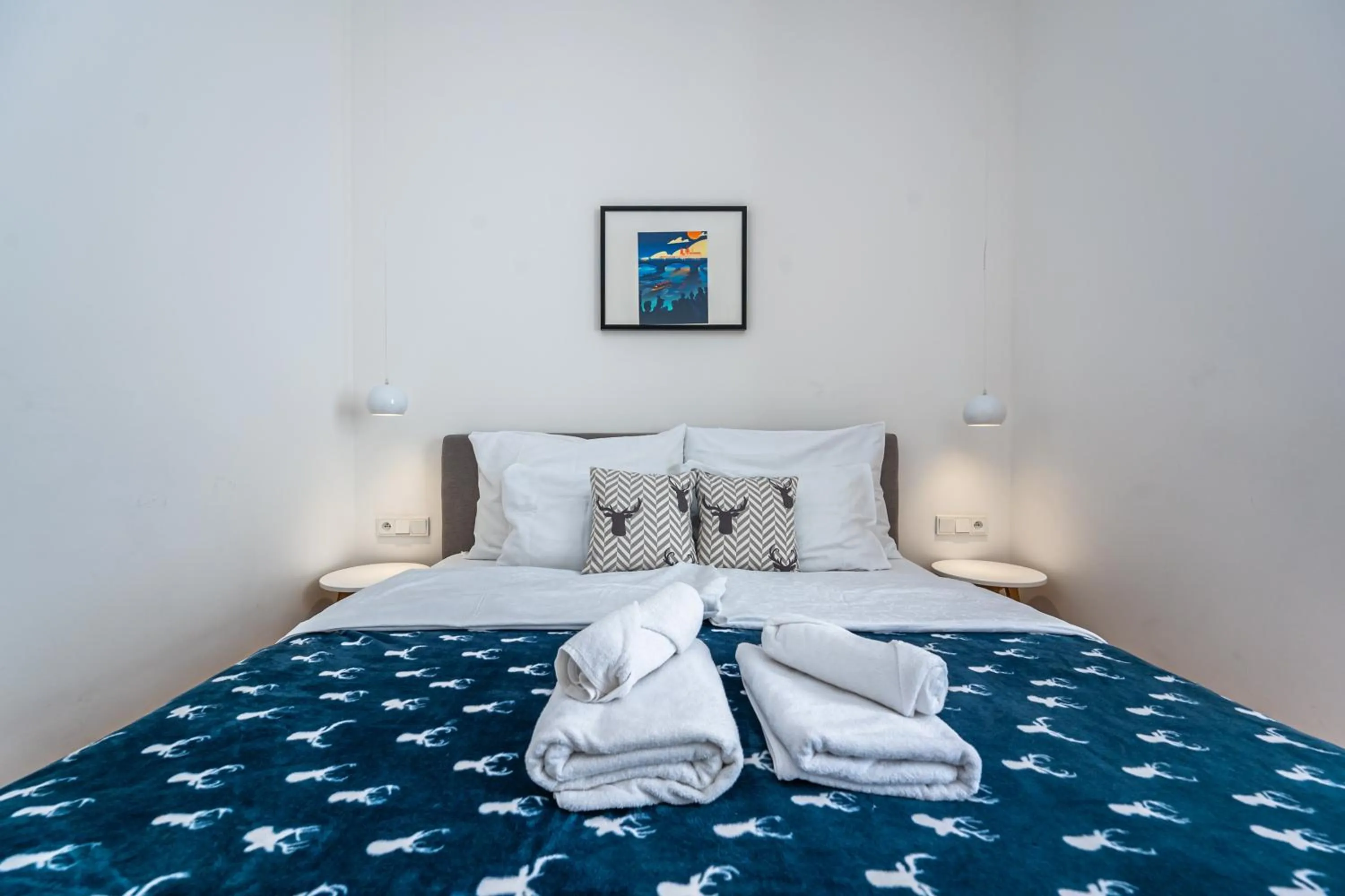 Bed in Apartrezidence Opletalova