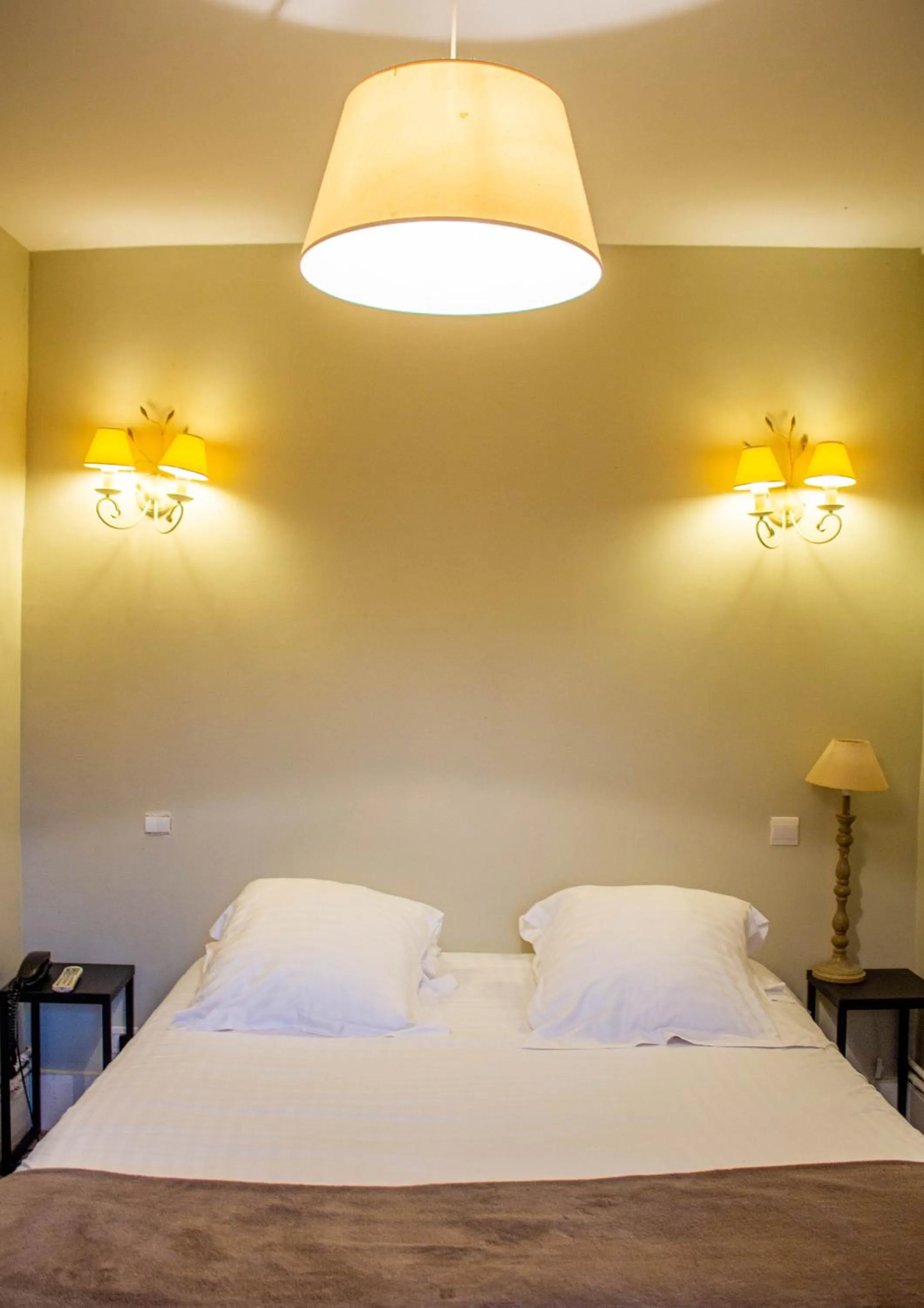 Bed in Hostellerie et SPA de la Vieille Ferme