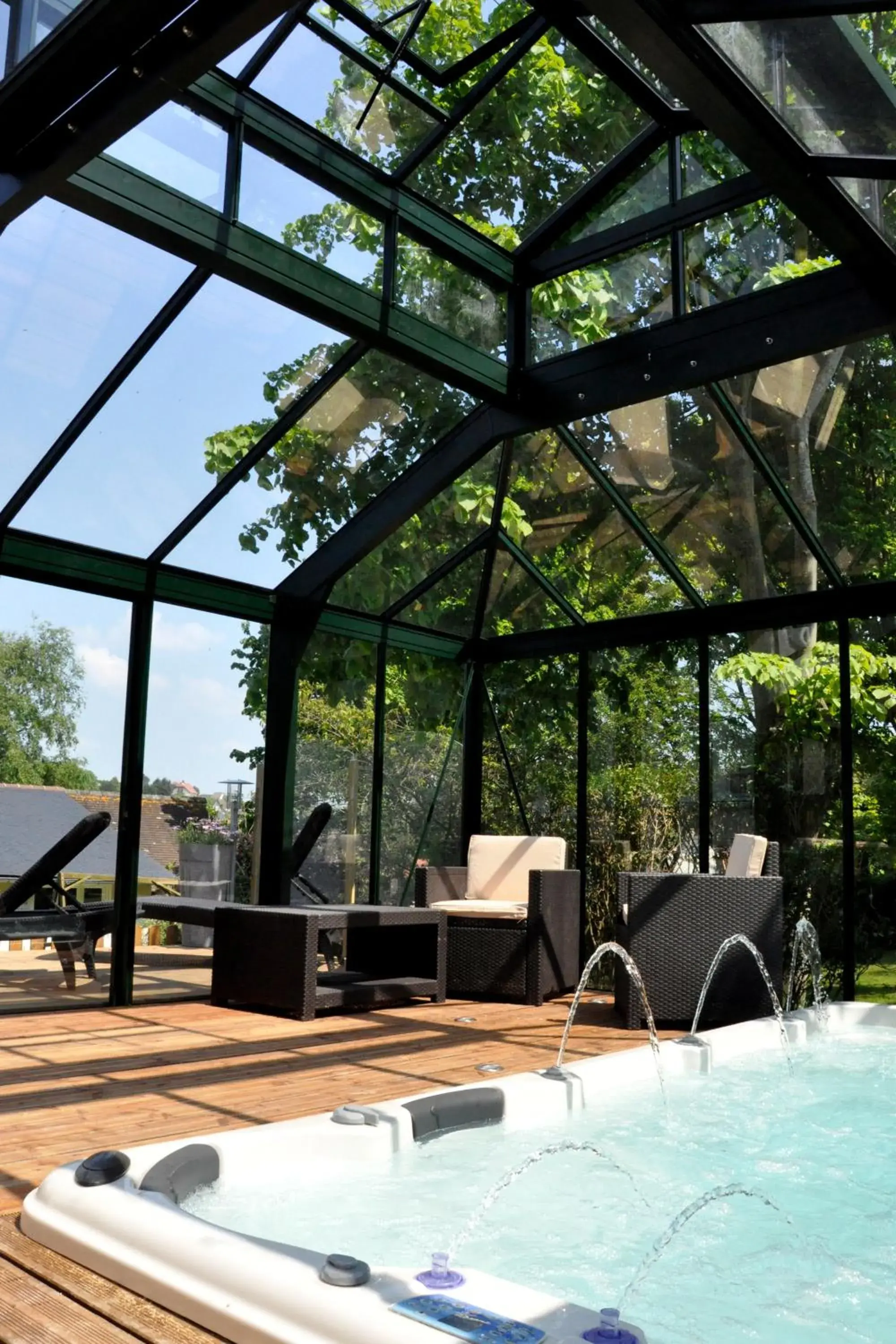 Spa and wellness centre/facilities in Hostellerie et SPA de la Vieille Ferme Spa and wellness centre/facilities in Hostellerie et SPA de la Vieille Ferme