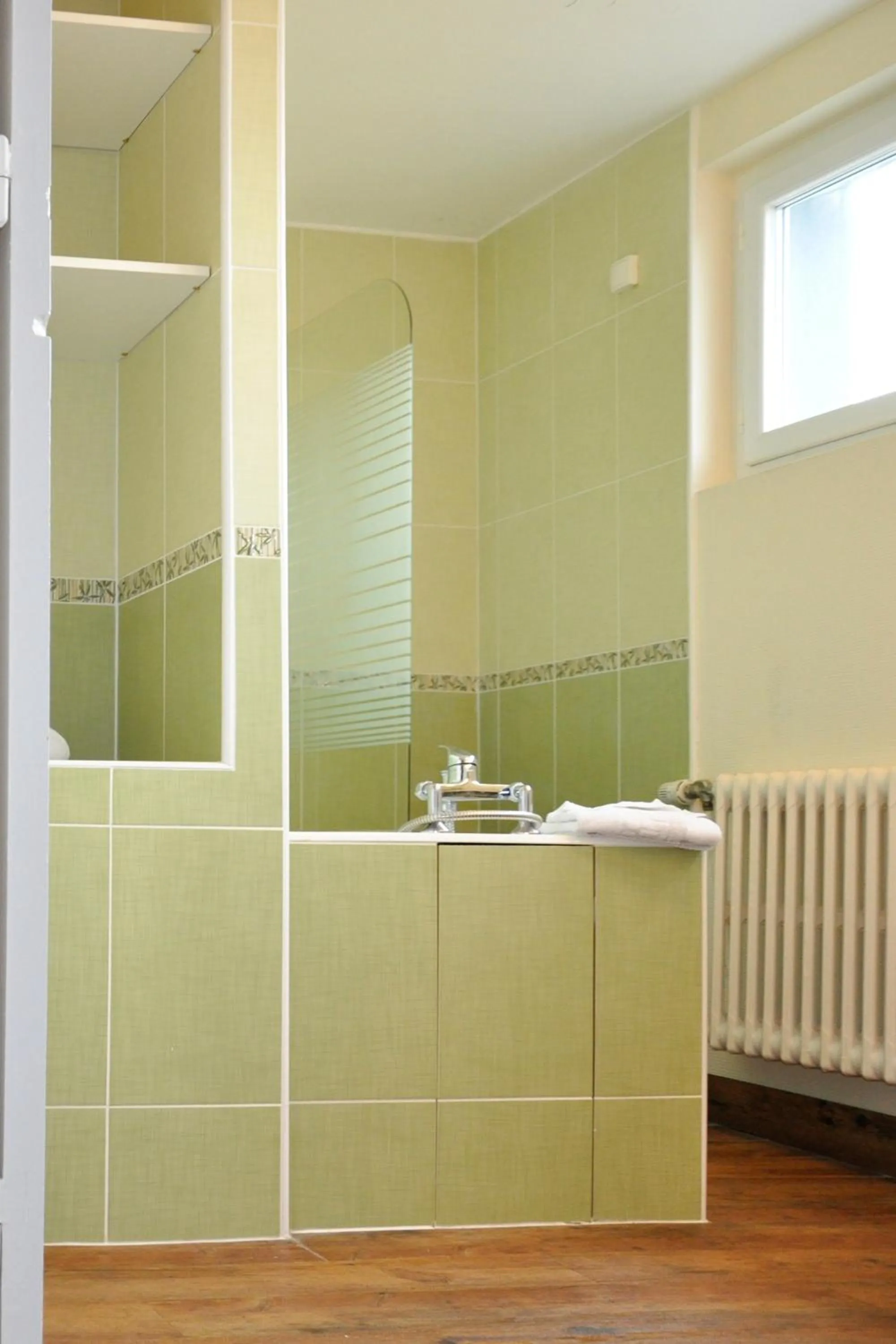 Bathroom in Hostellerie et SPA de la Vieille Ferme