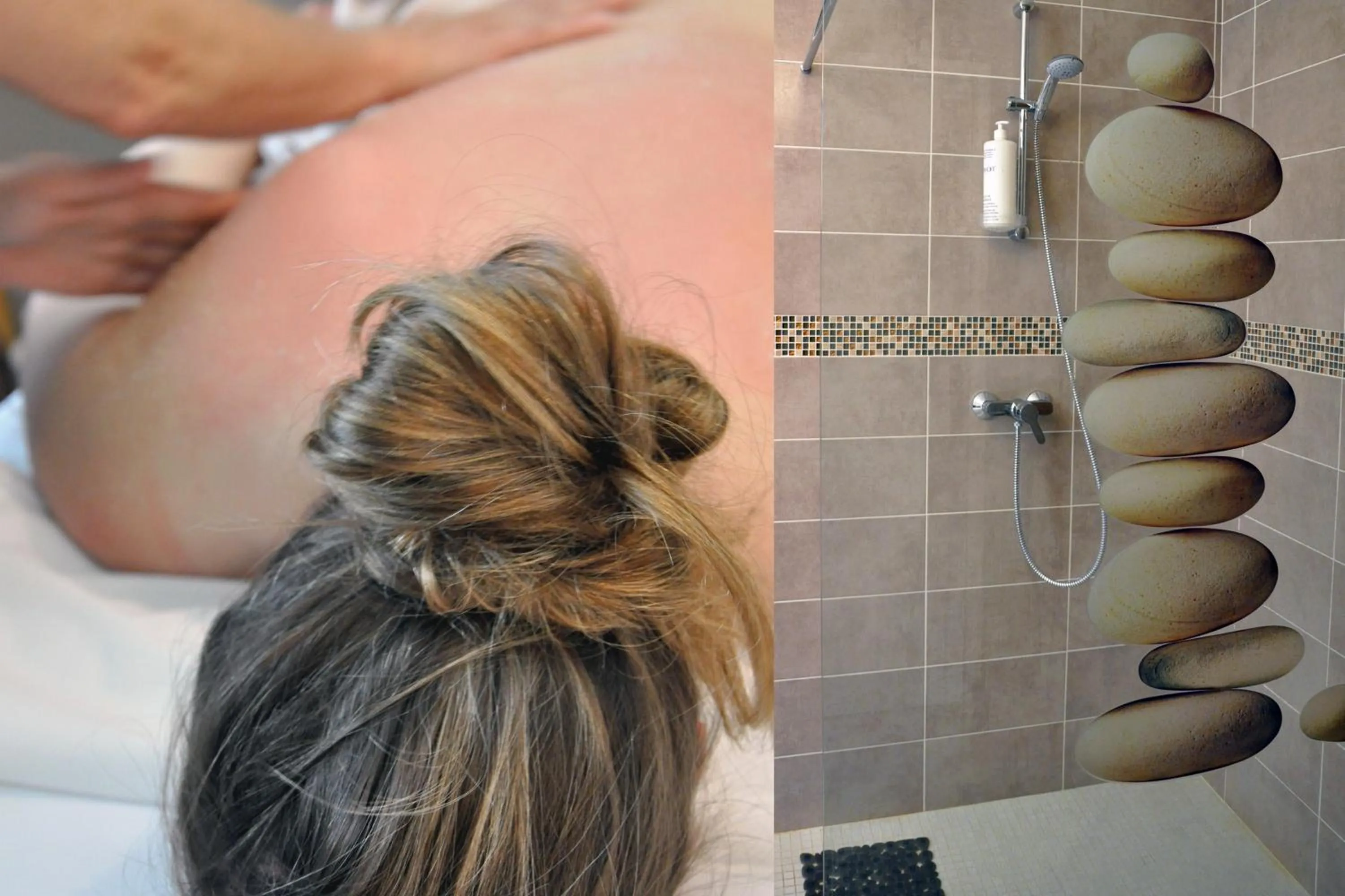 Spa and wellness centre/facilities in Hostellerie et SPA de la Vieille Ferme