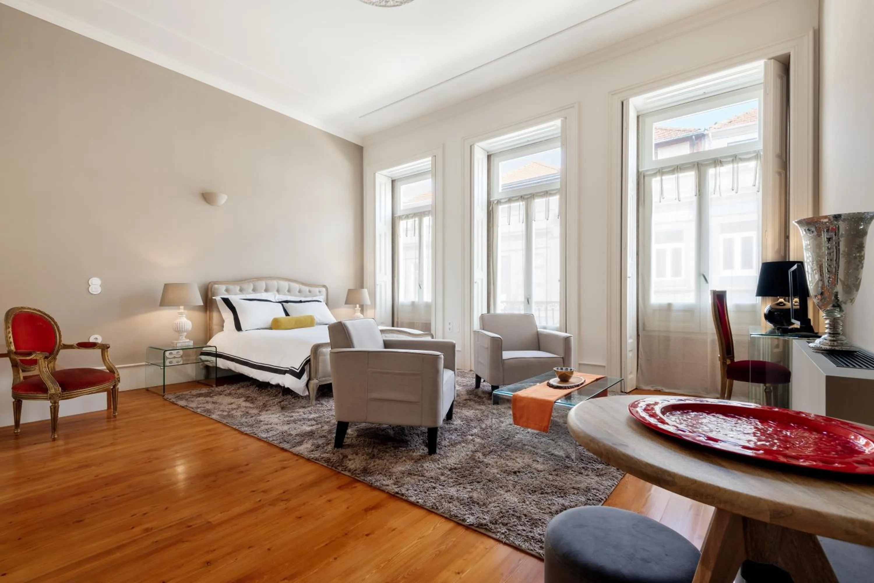 Balcony/Terrace, Bed in Maison Cabral