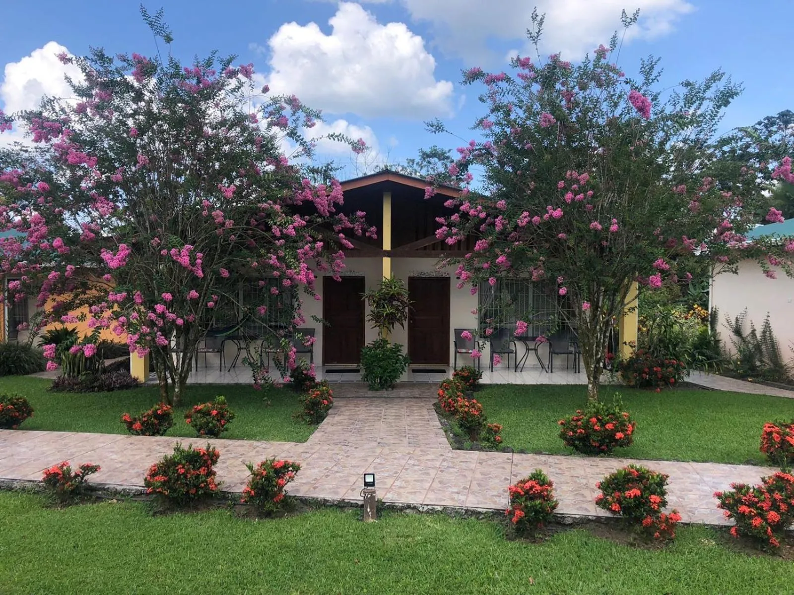 Property building in Hotel Villas Vilma