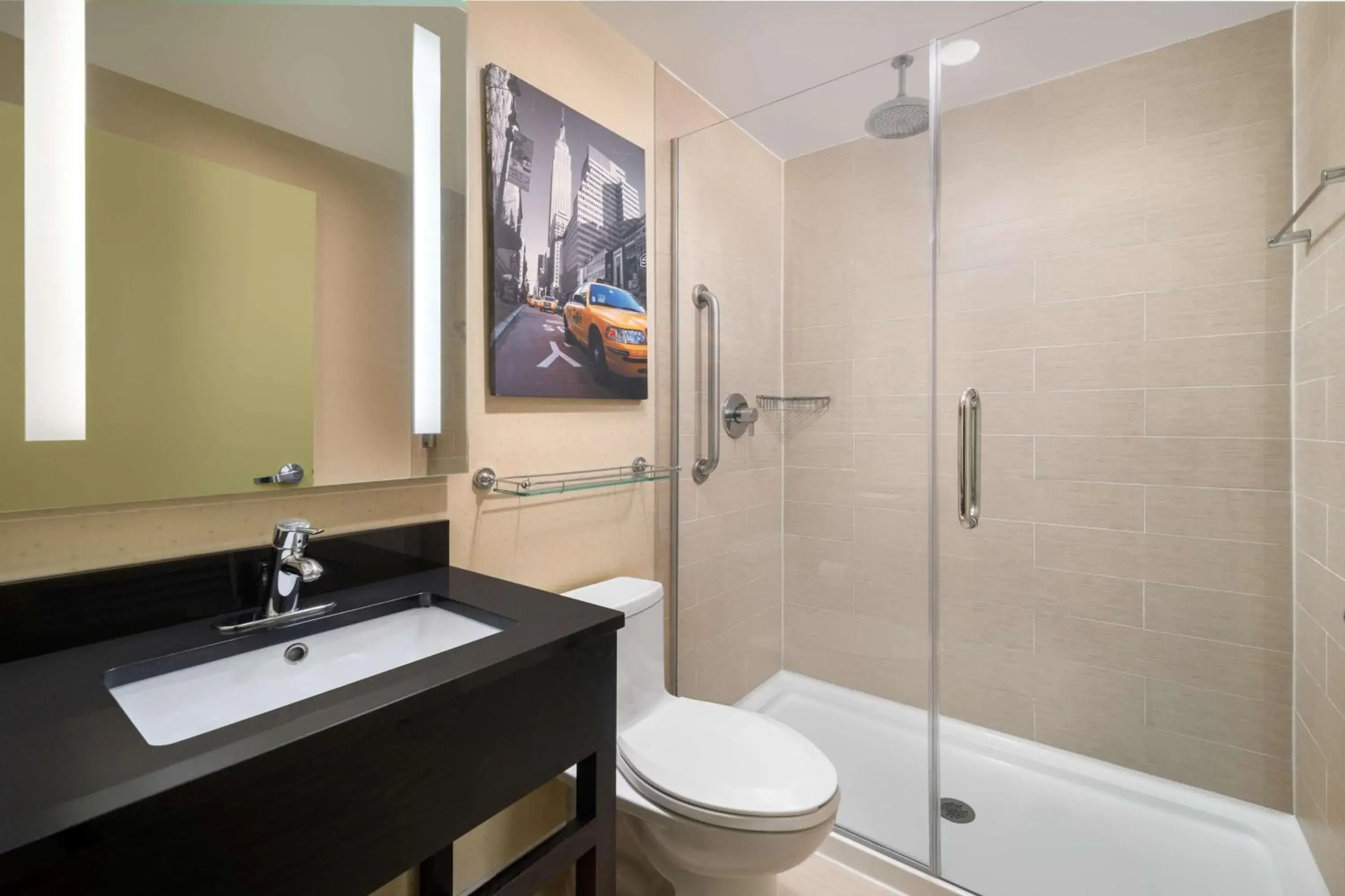 Bathroom in Best Western Premier Herald Square Bathroom in Best Western Premier Herald Square