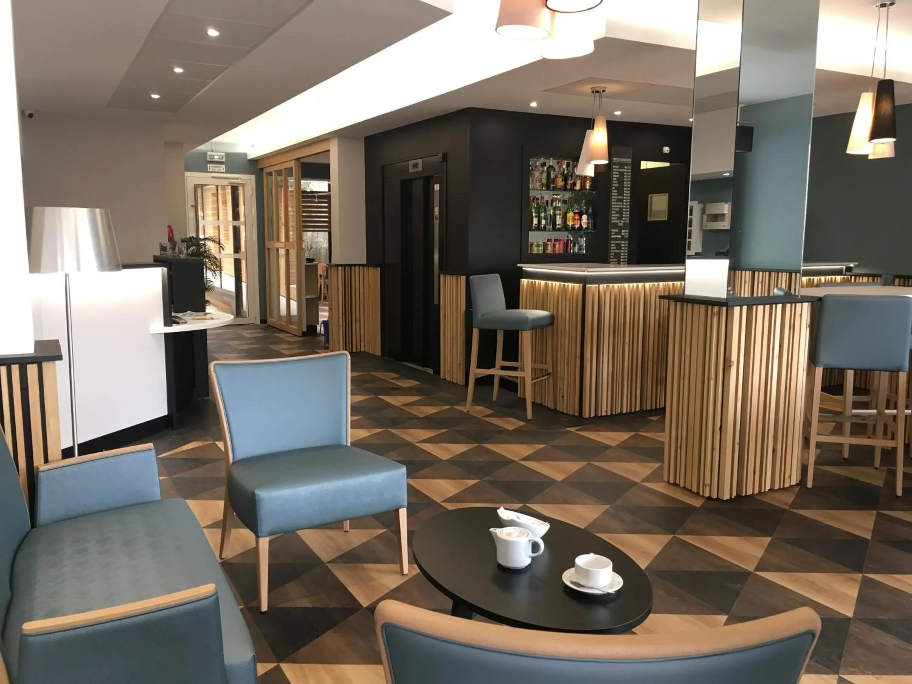 Lobby or reception in Hôtel Icare