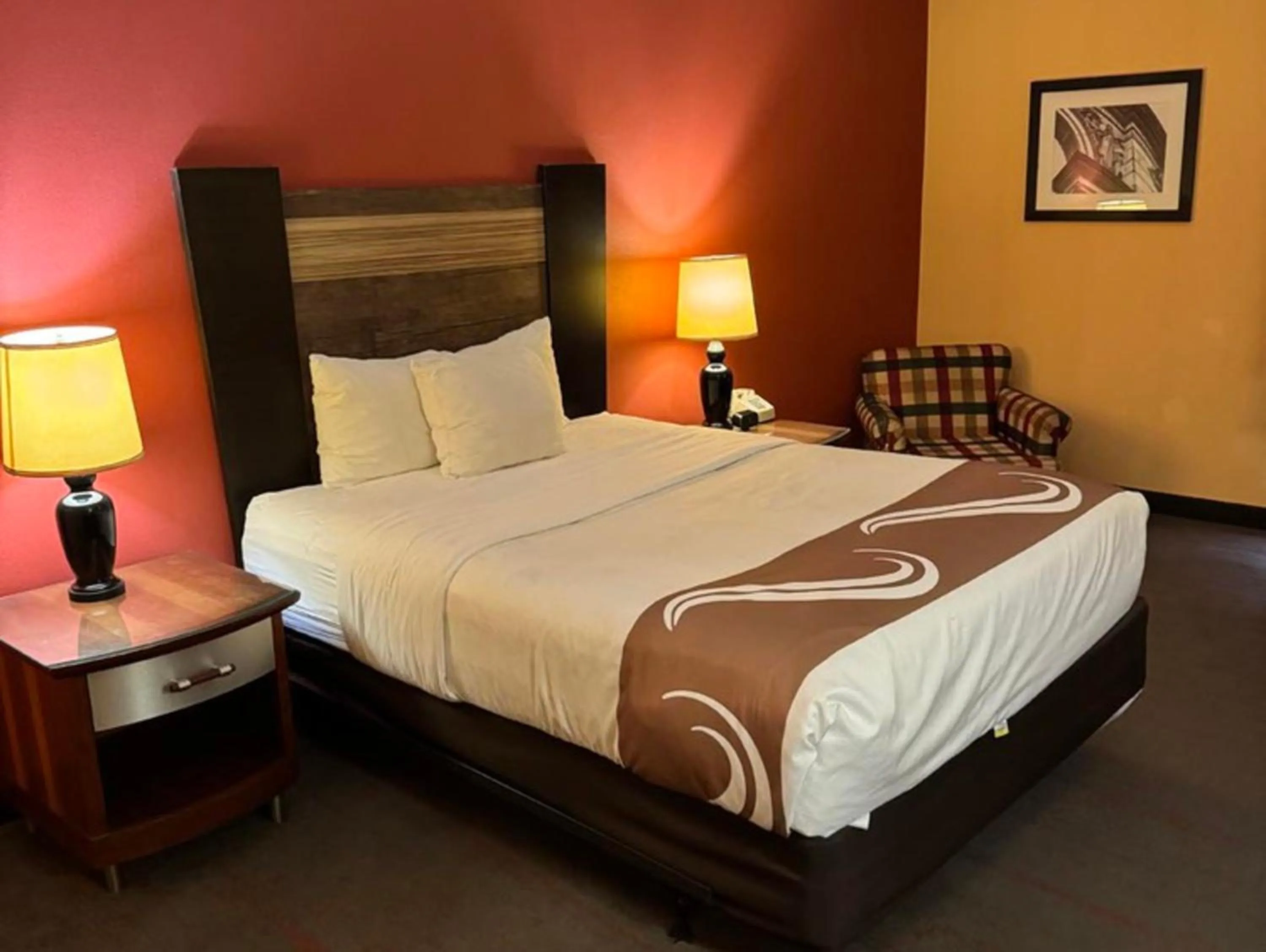 Bed in Appalachian Hotel