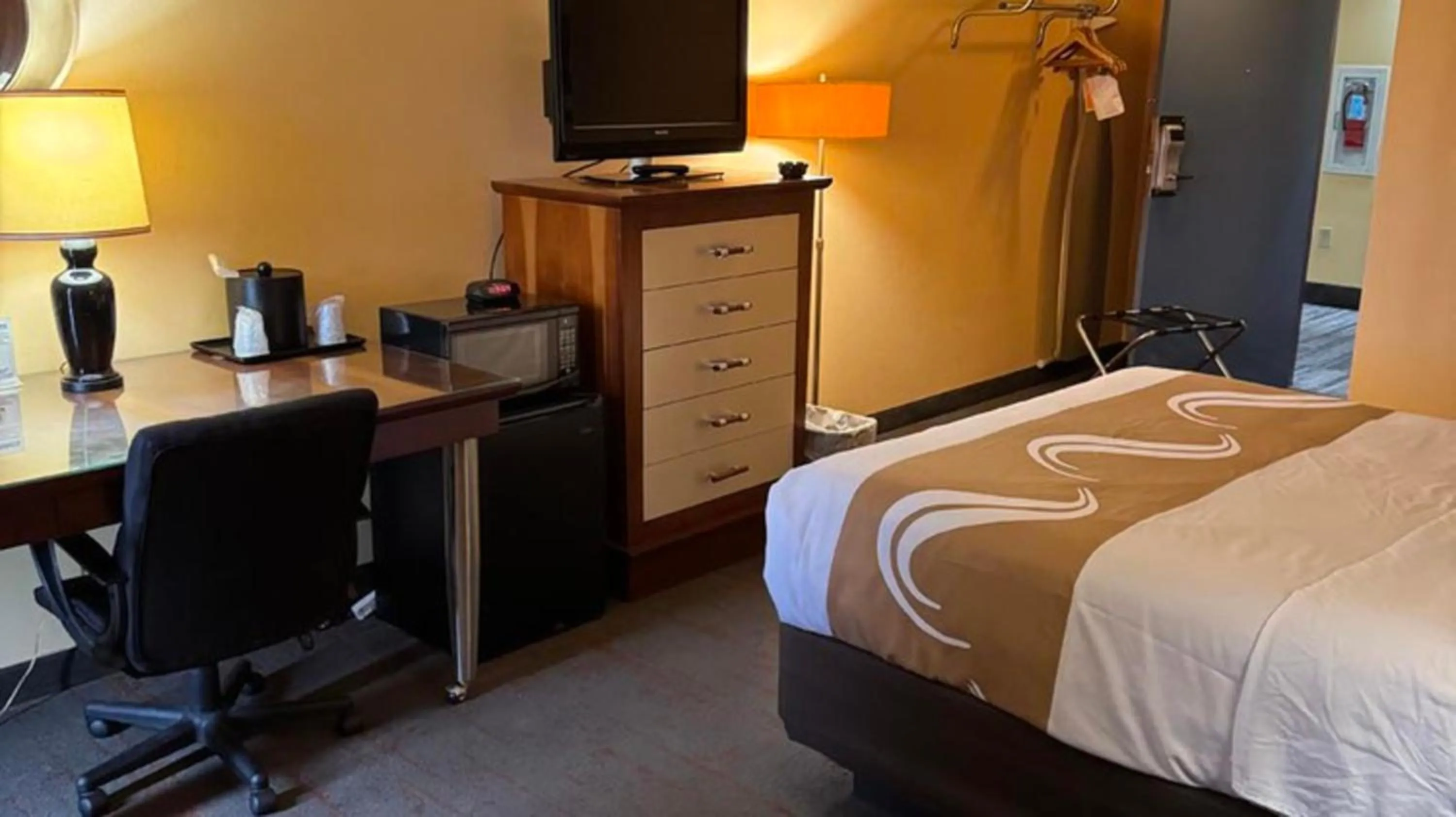 Bed in Appalachian Hotel