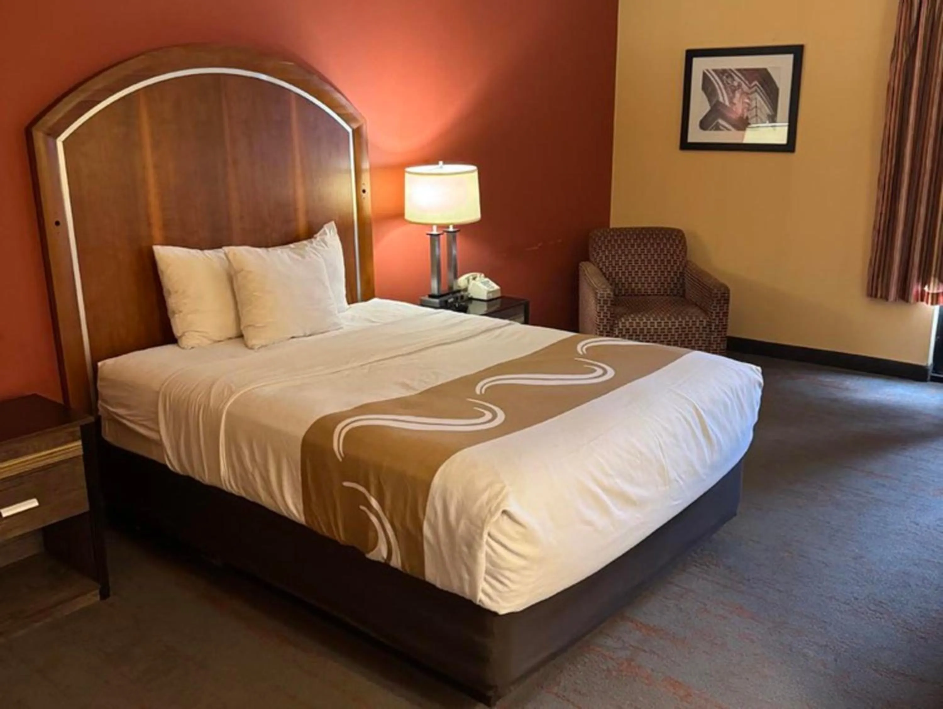 Bed in Appalachian Hotel