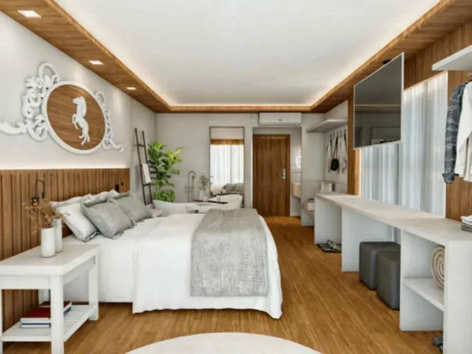 Bed in Fazzenda Park Resort Bed in Fazzenda Park Resort