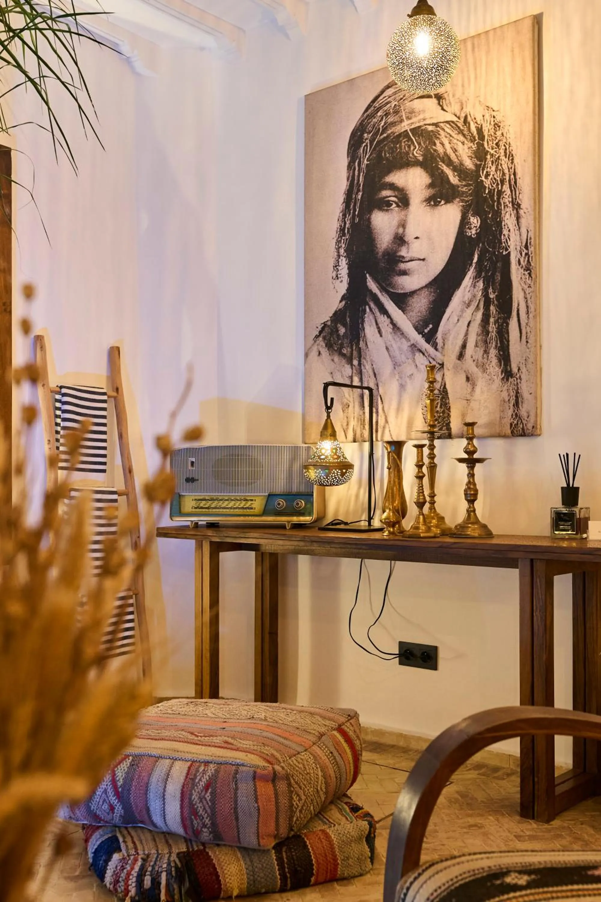 Decorative detail in Riad Miloud en exclusivité 10 P au cœur de la Médina