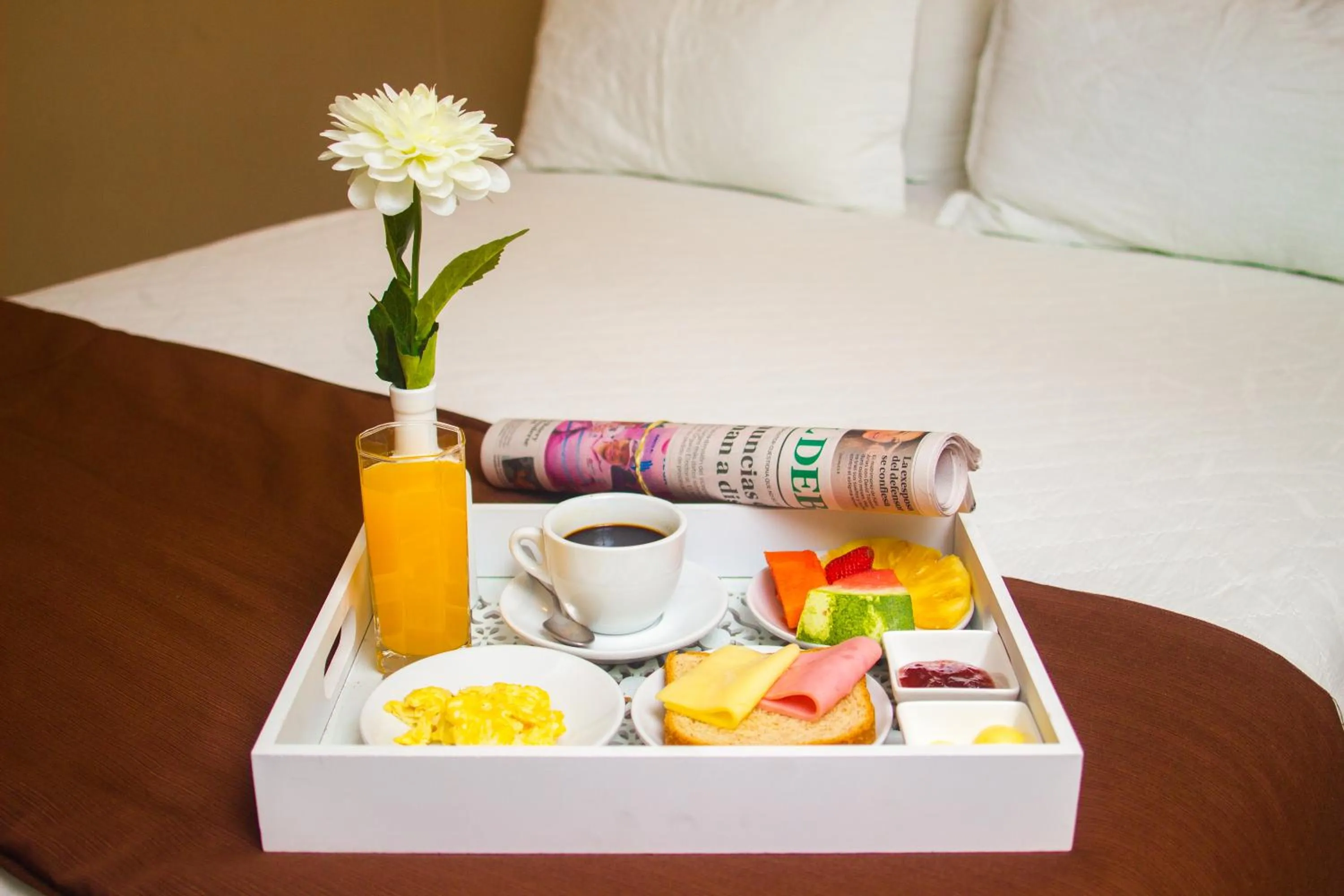 Bed in Torre Hotel Ejecutivo