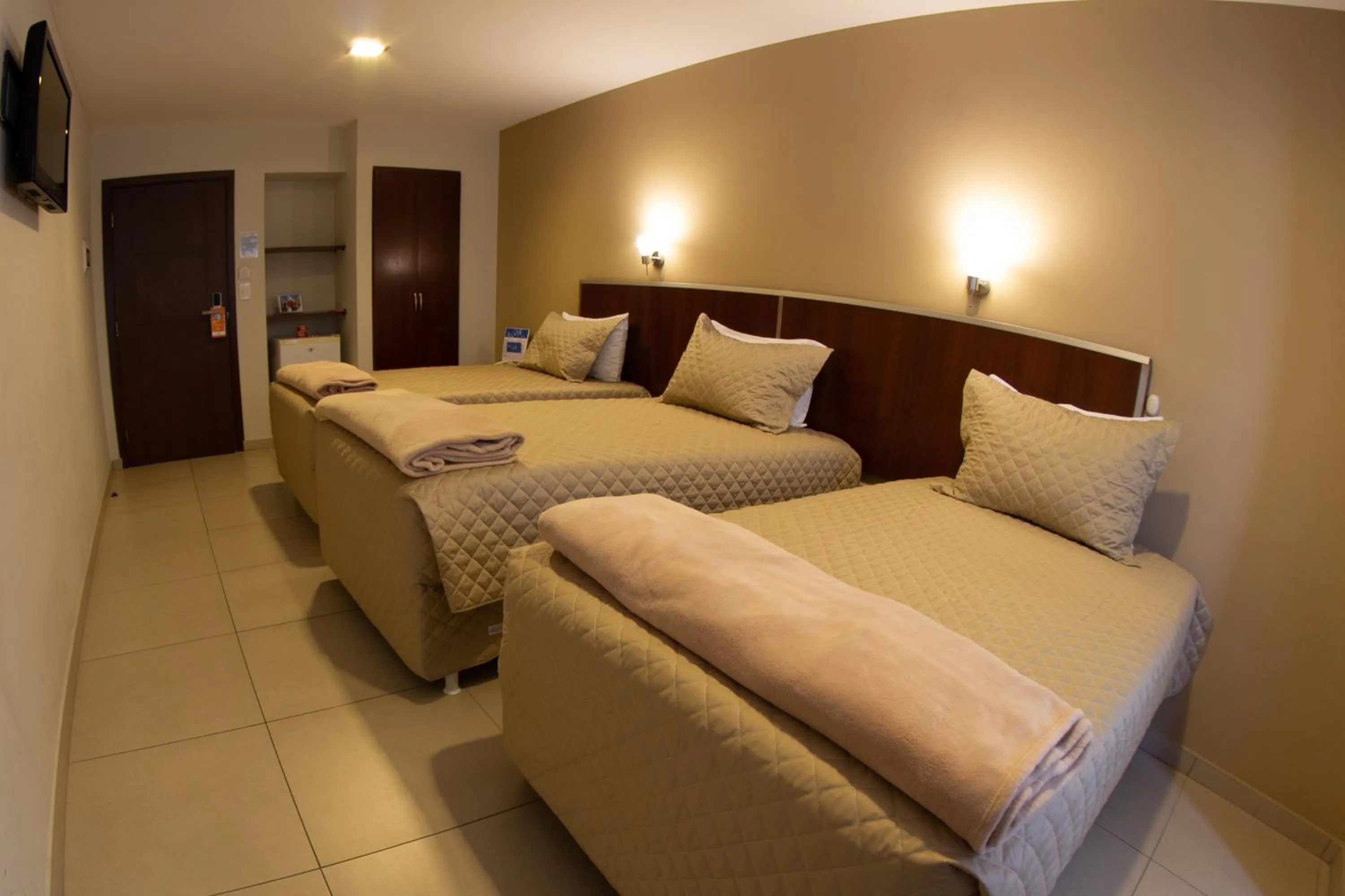 Bed in Torre Hotel Ejecutivo