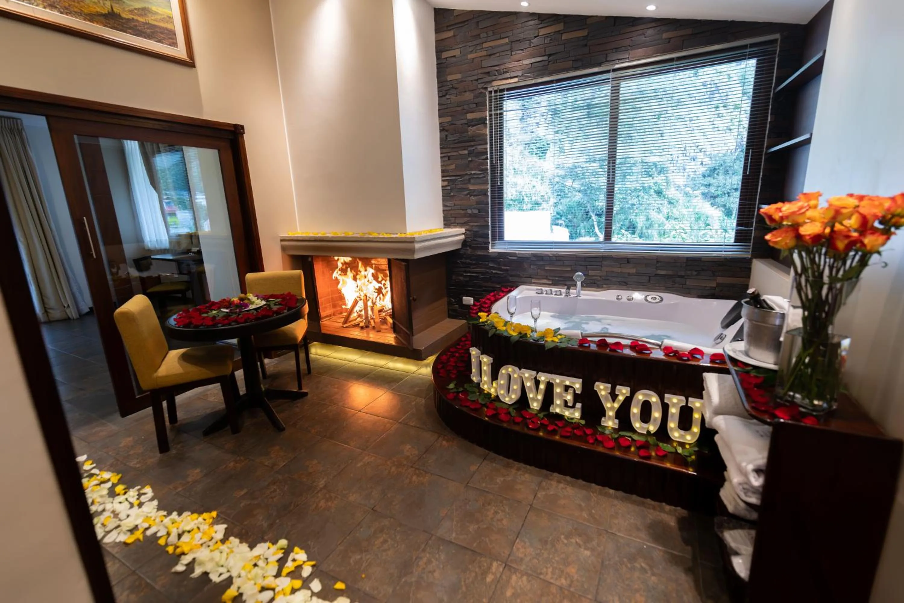 Bedroom in Sangay Spa Hotel