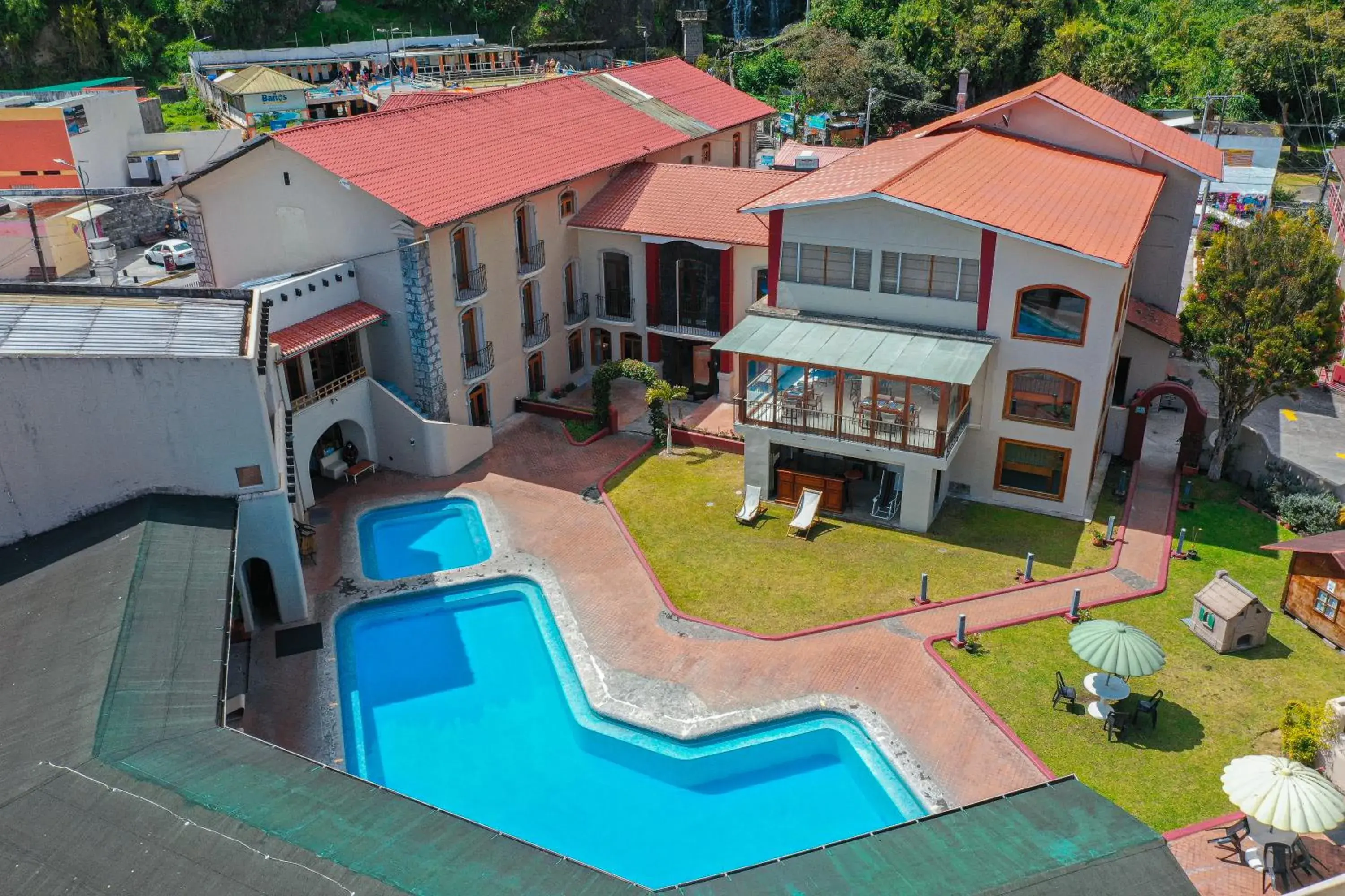 Bird's eye view in Sangay Spa Hotel Bird's eye view in Sangay Spa Hotel