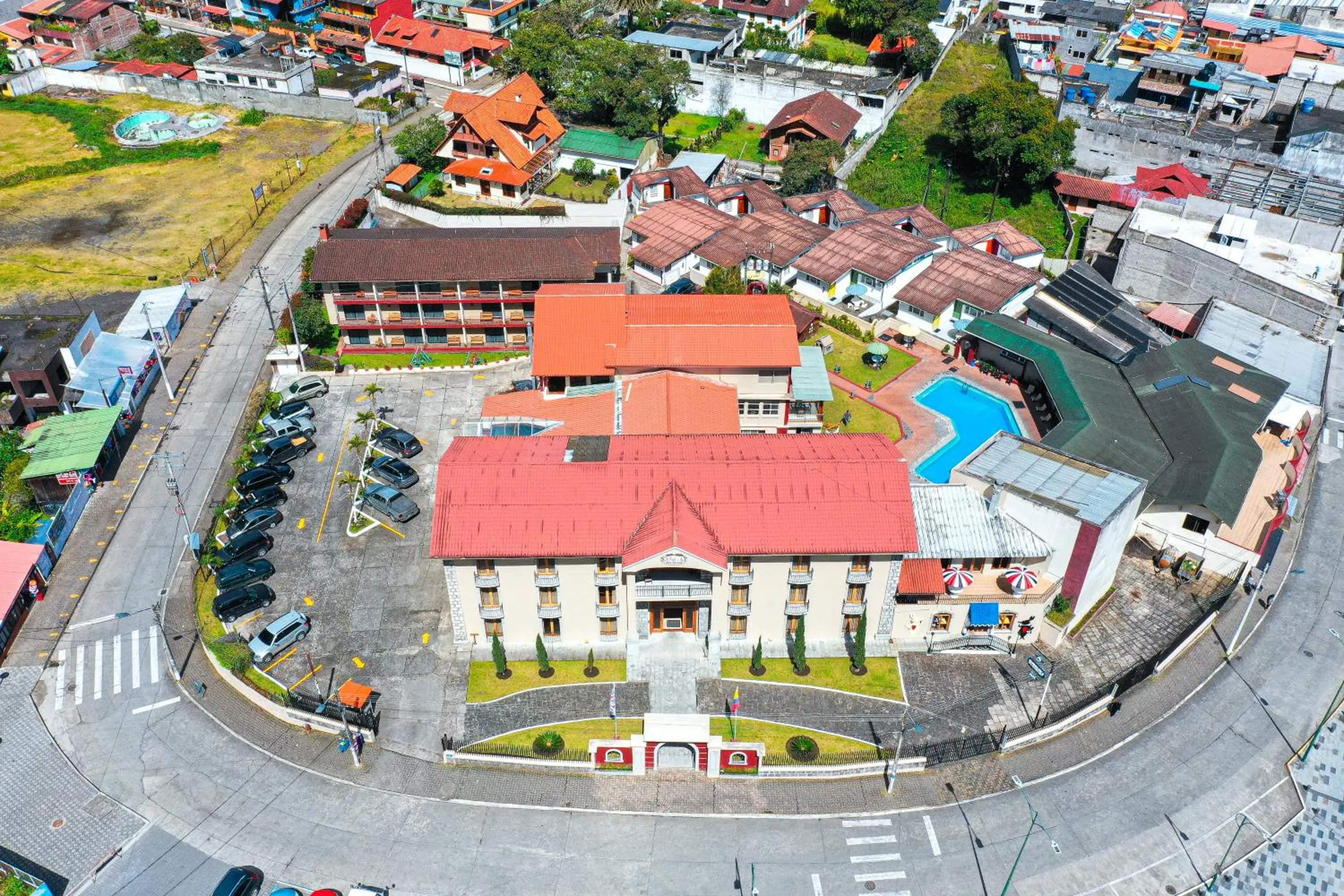 Parking in Sangay Spa Hotel