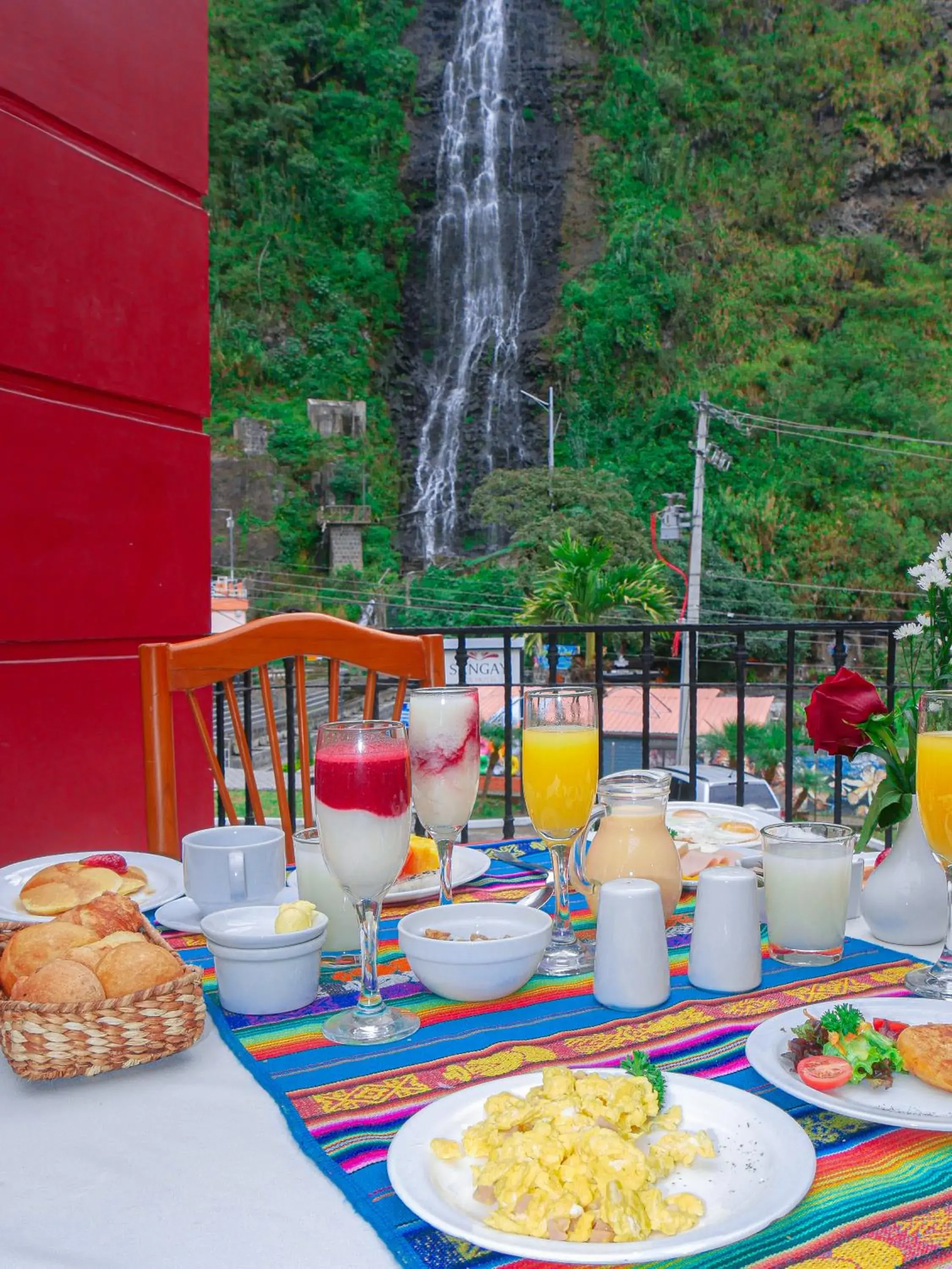 Breakfast in Sangay Spa Hotel Breakfast in Sangay Spa Hotel