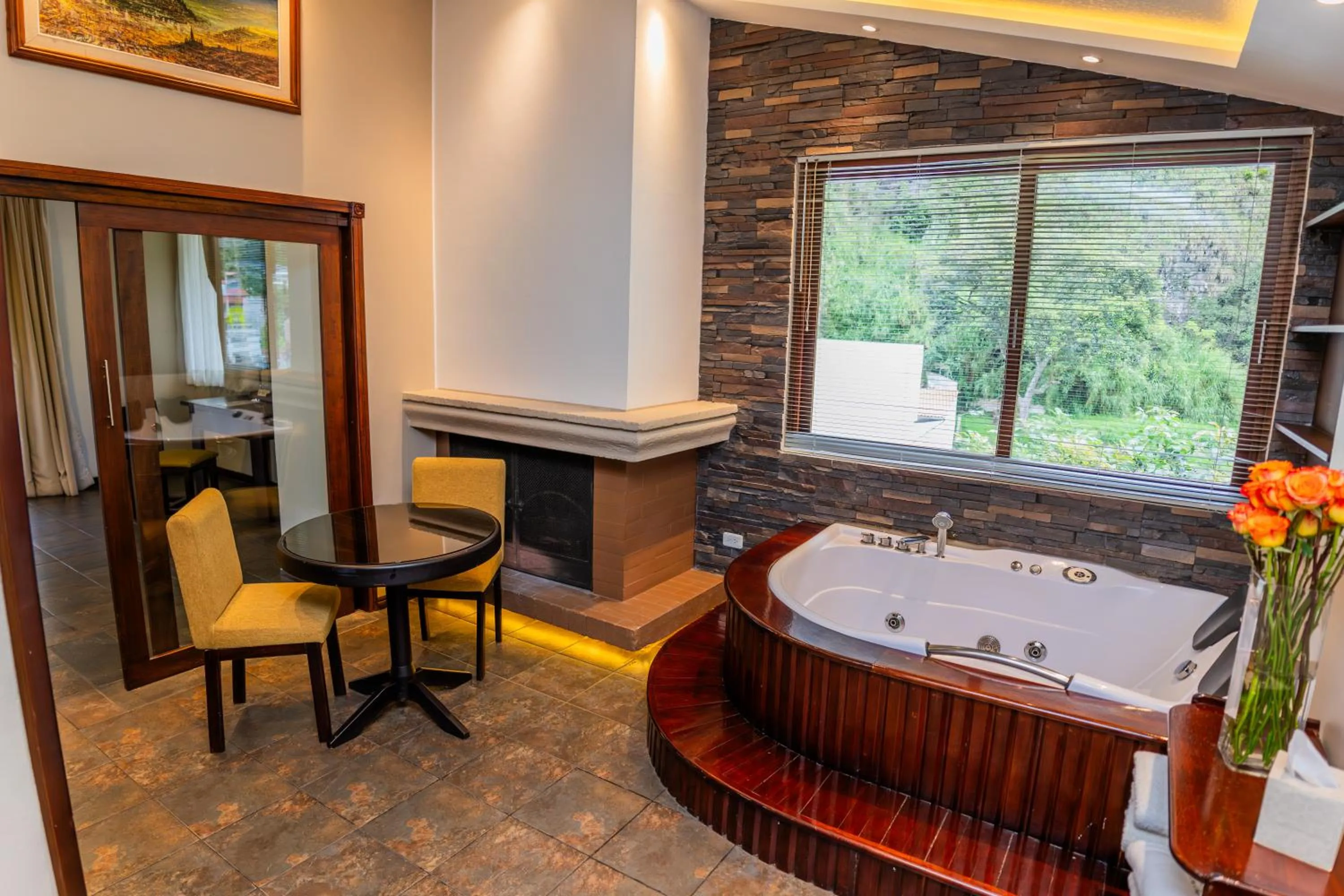 Bedroom in Sangay Spa Hotel