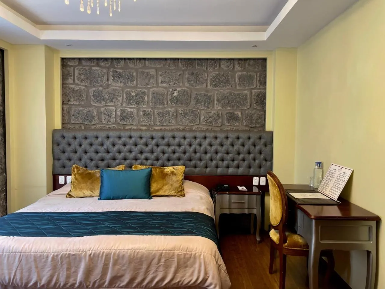 Photo of the whole room, Bed in Sangay Spa Hotel