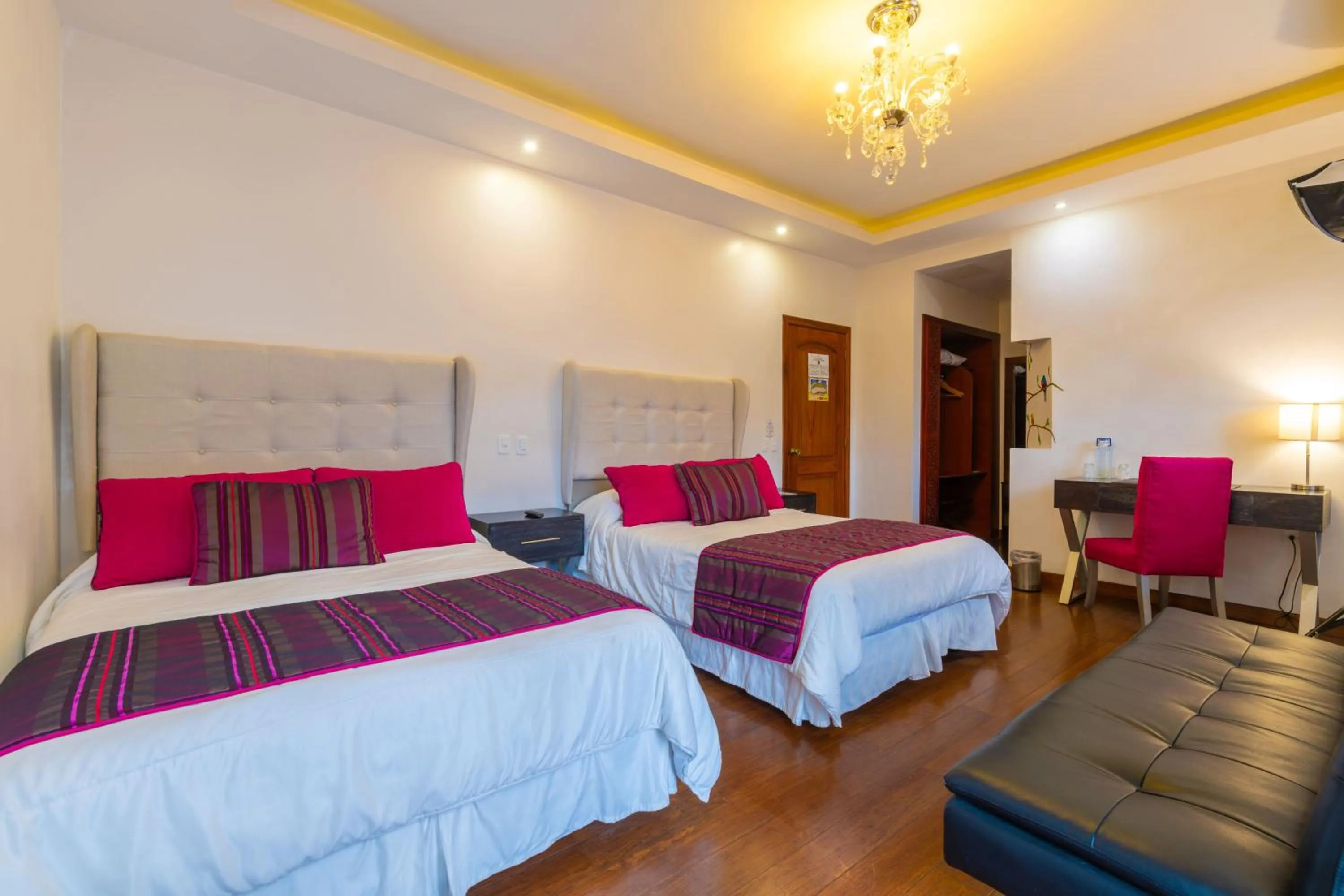 Photo of the whole room, Bed in Sangay Spa Hotel