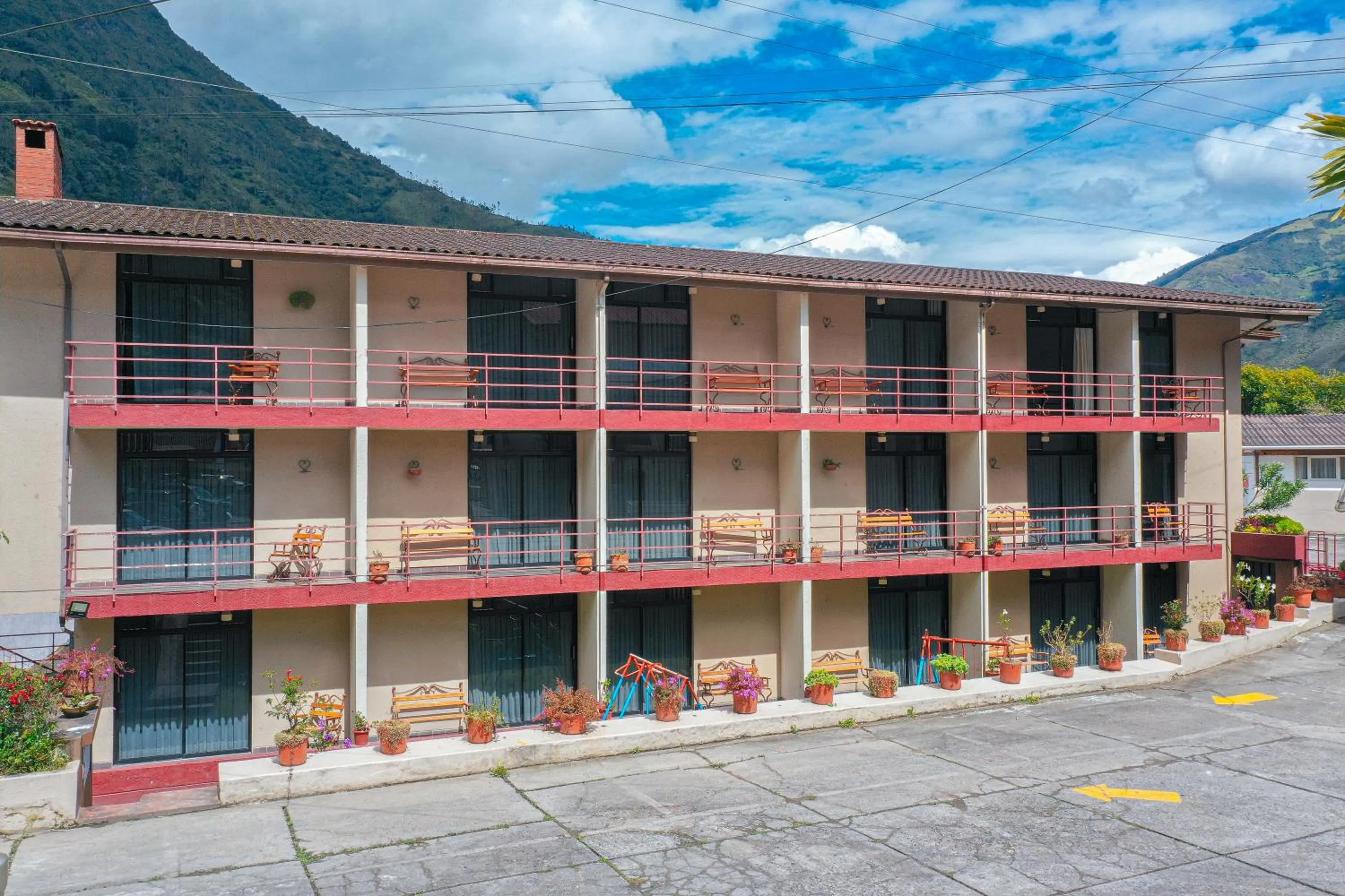 Property building in Sangay Spa Hotel