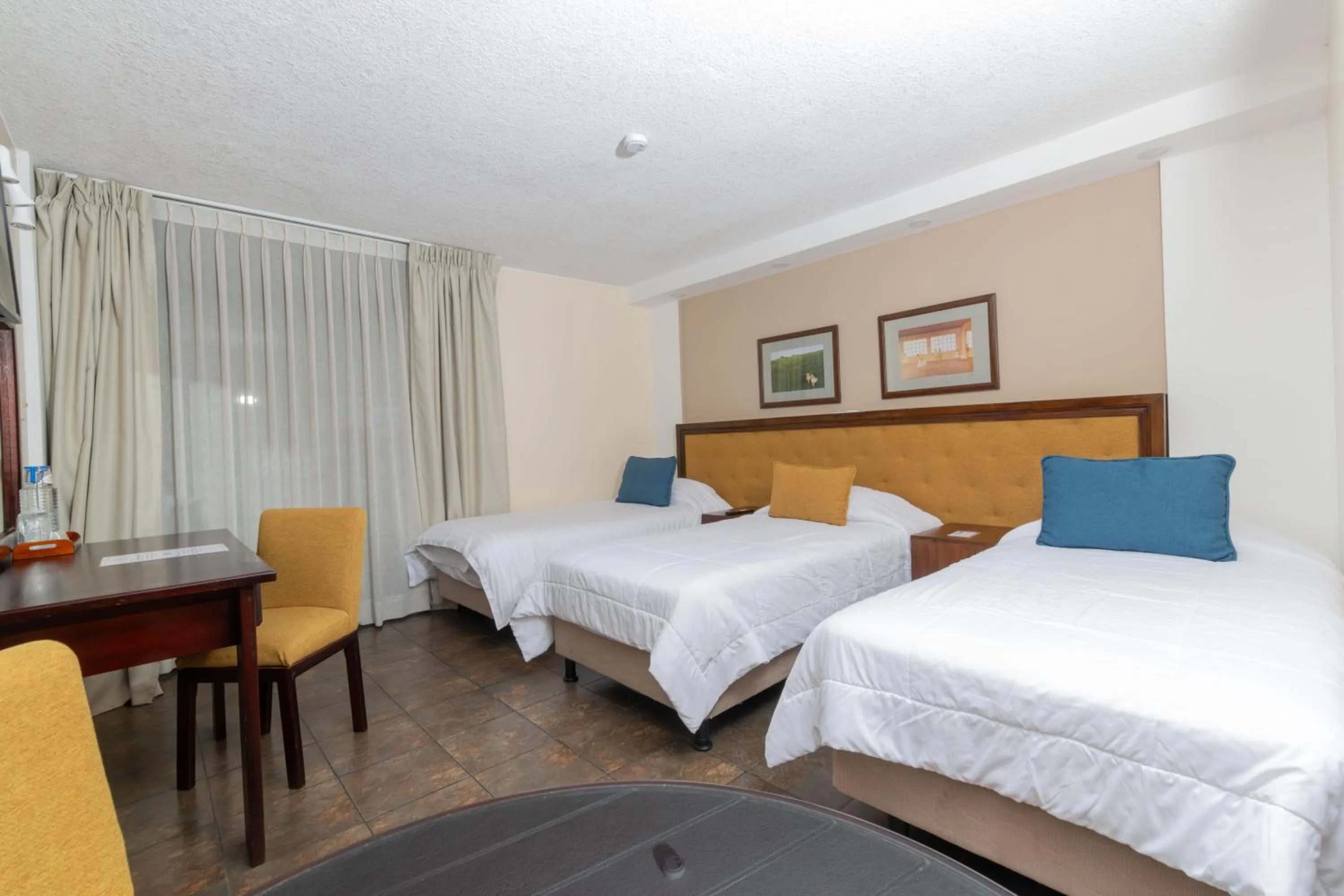 Bed in Sangay Spa Hotel