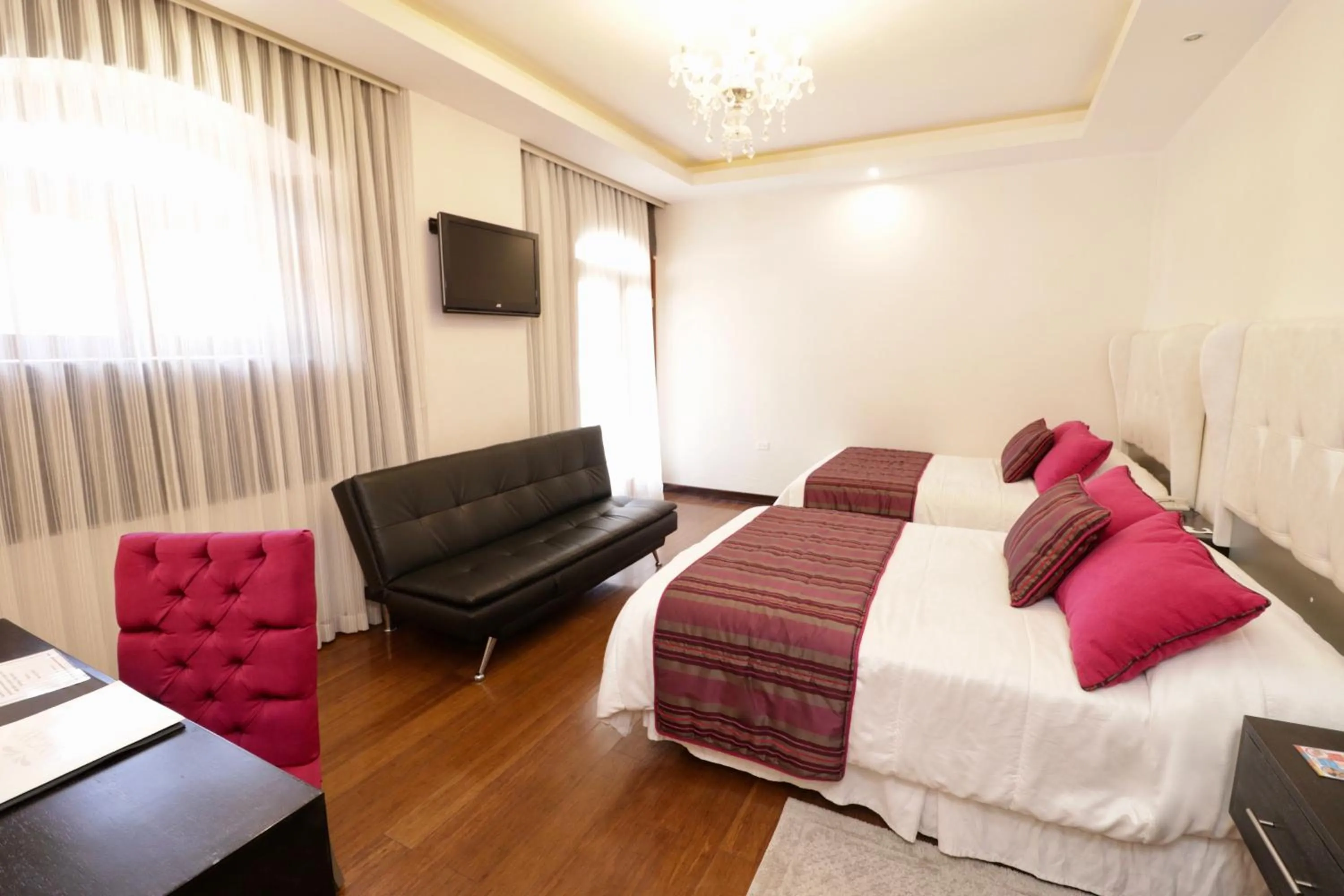 Photo of the whole room, Bed in Sangay Spa Hotel