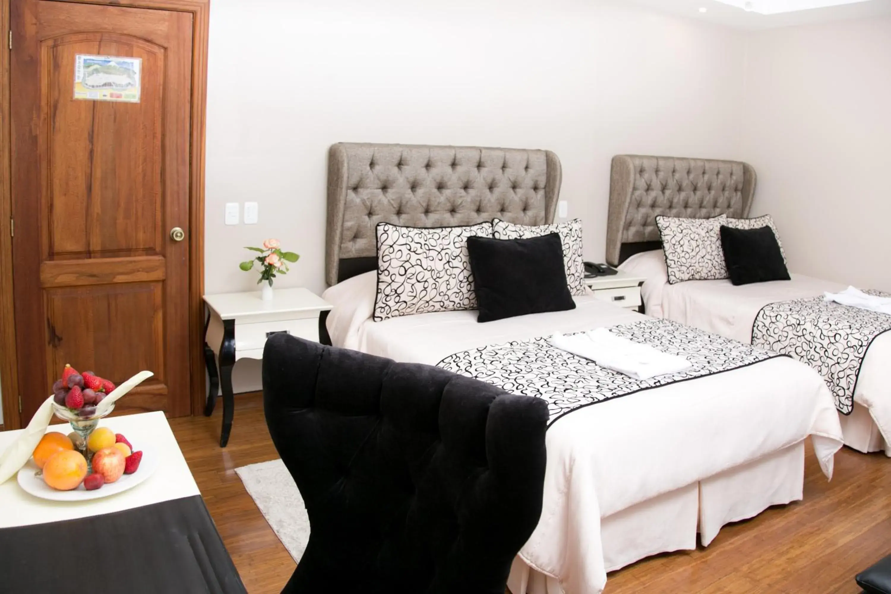 Bed in Sangay Spa Hotel Bed in Sangay Spa Hotel