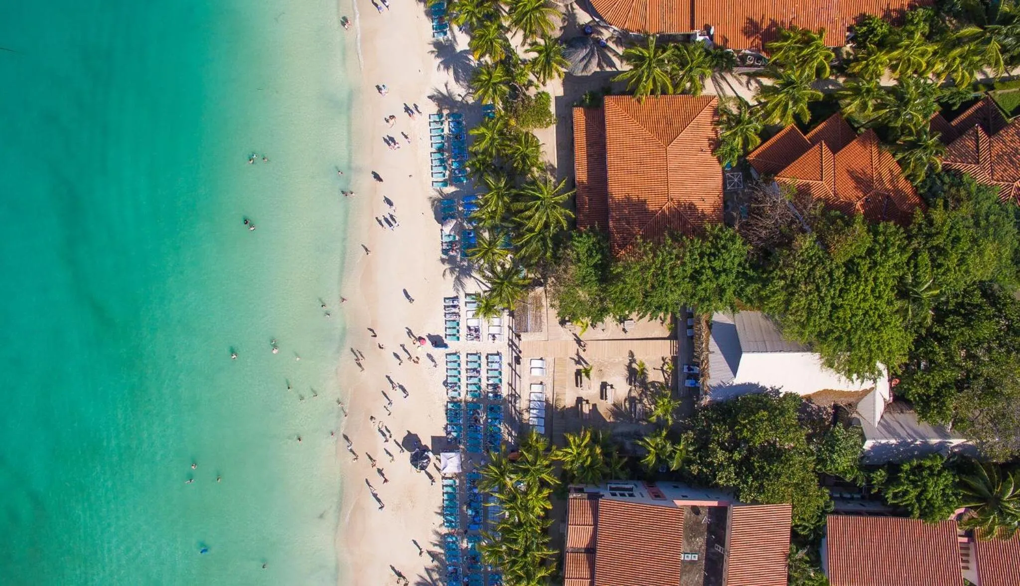 Bird's eye view in Mayan Princess Beach & Dive Resort