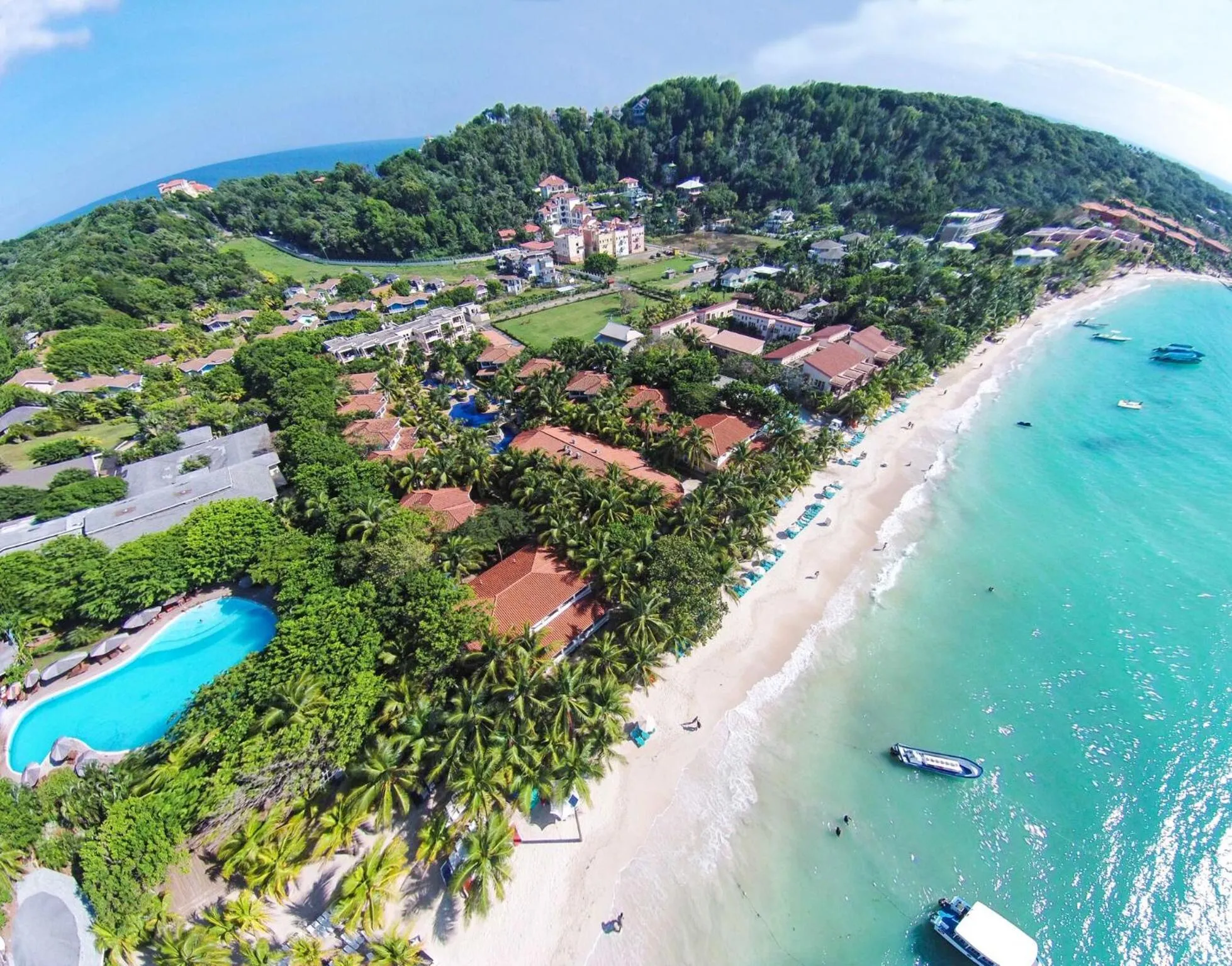 Bird's eye view in Mayan Princess Beach & Dive Resort