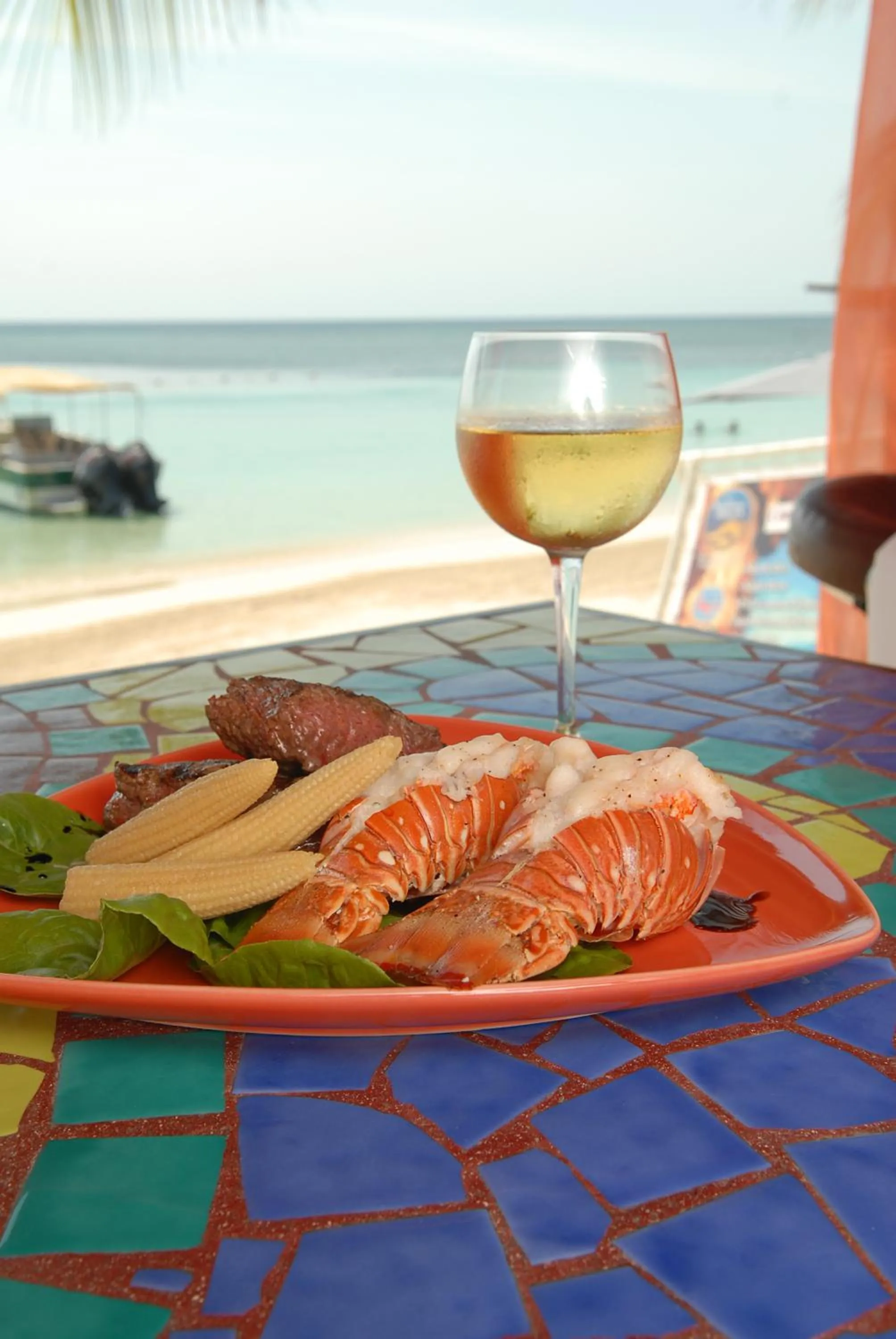 Food in Mayan Princess Beach & Dive Resort