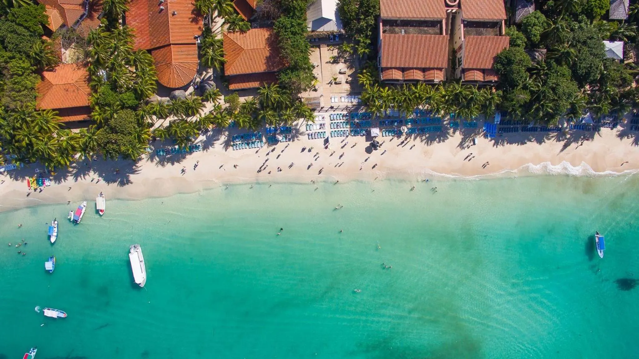 Bird's eye view in Mayan Princess Beach & Dive Resort