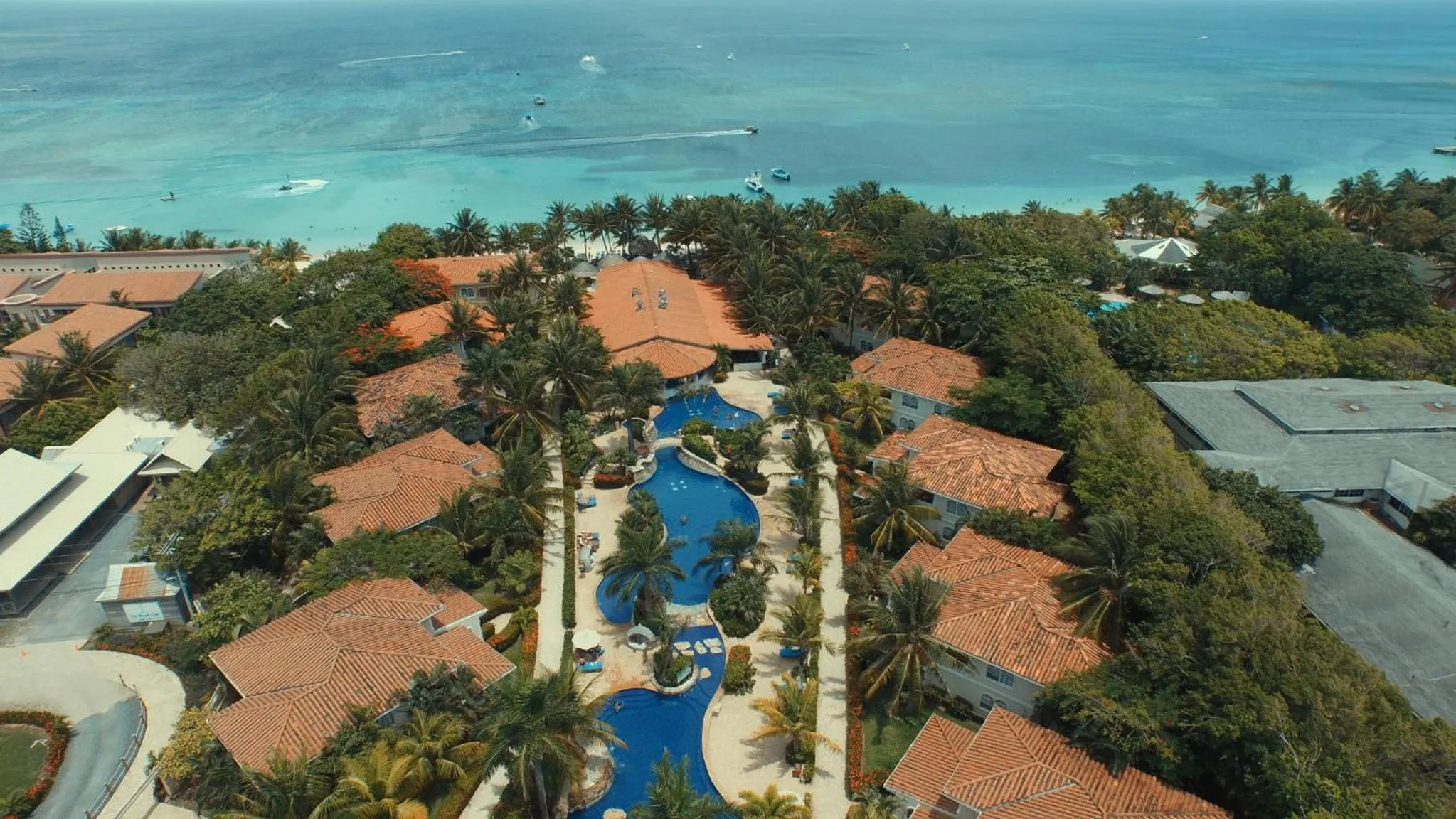 Bird's eye view in Mayan Princess Beach & Dive Resort
