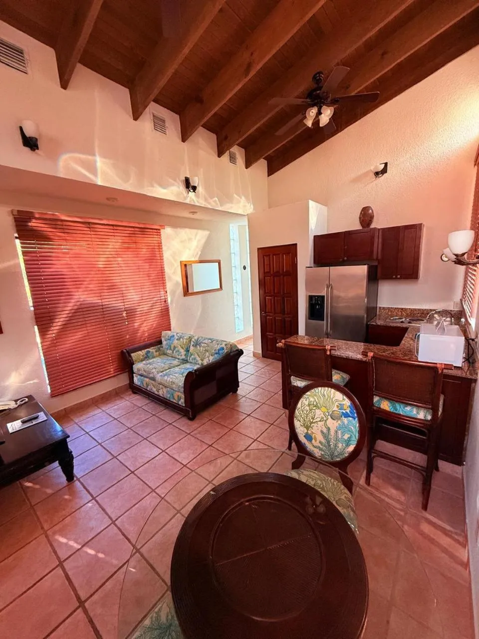 Bed in Mayan Princess Beach & Dive Resort