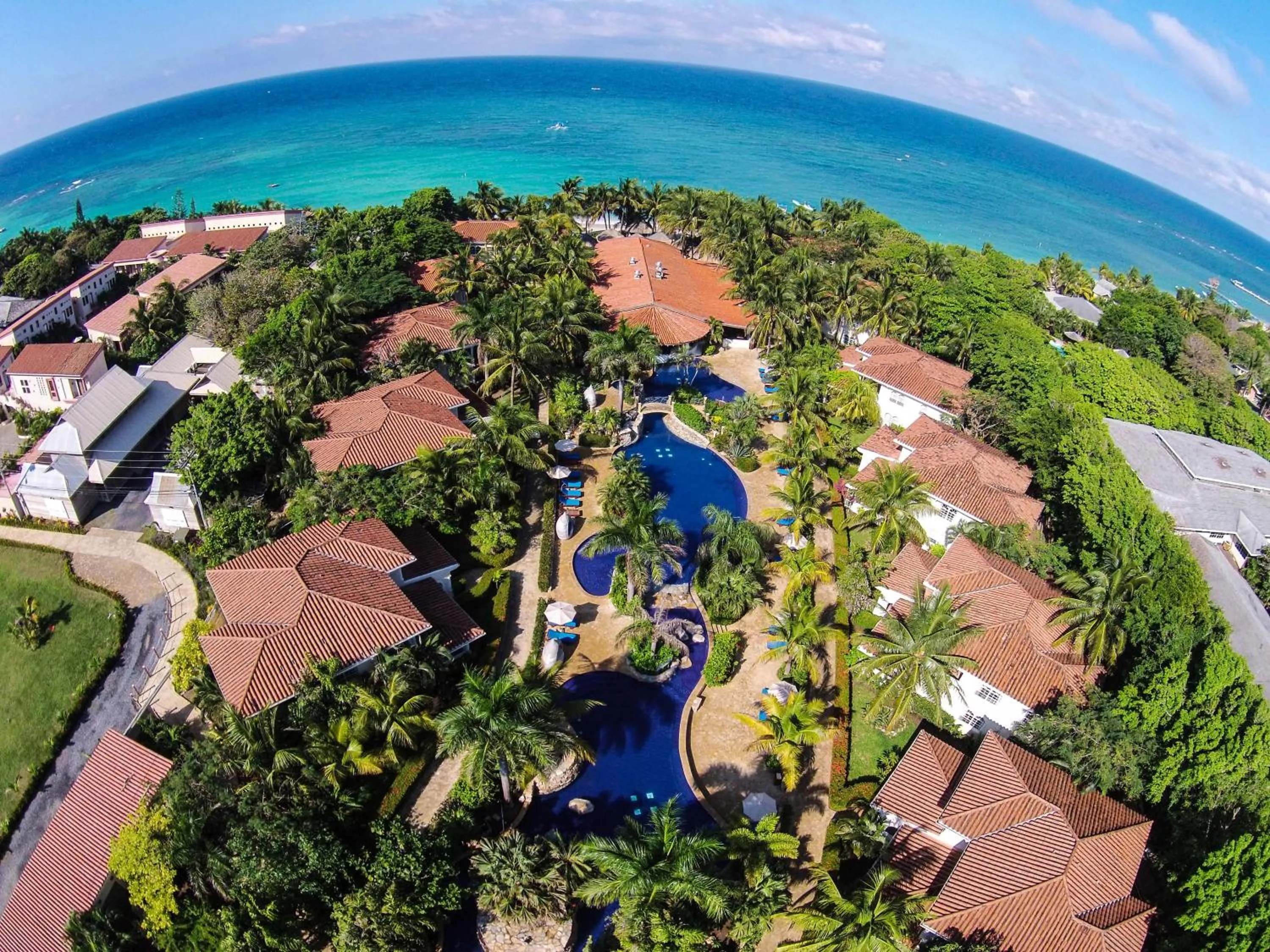 Bird's eye view in Mayan Princess Beach & Dive Resort