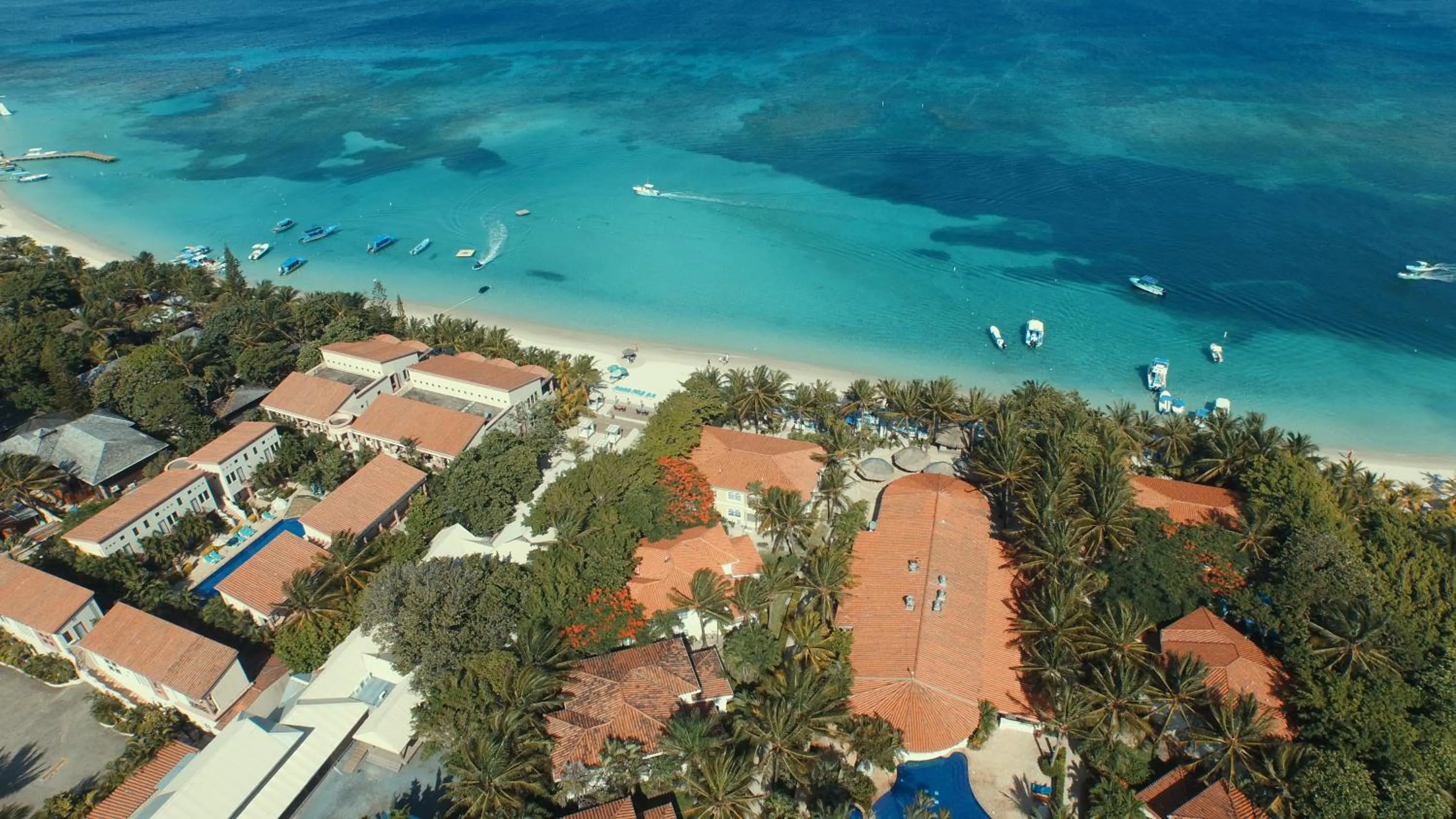 Bird's eye view in Mayan Princess Beach & Dive Resort