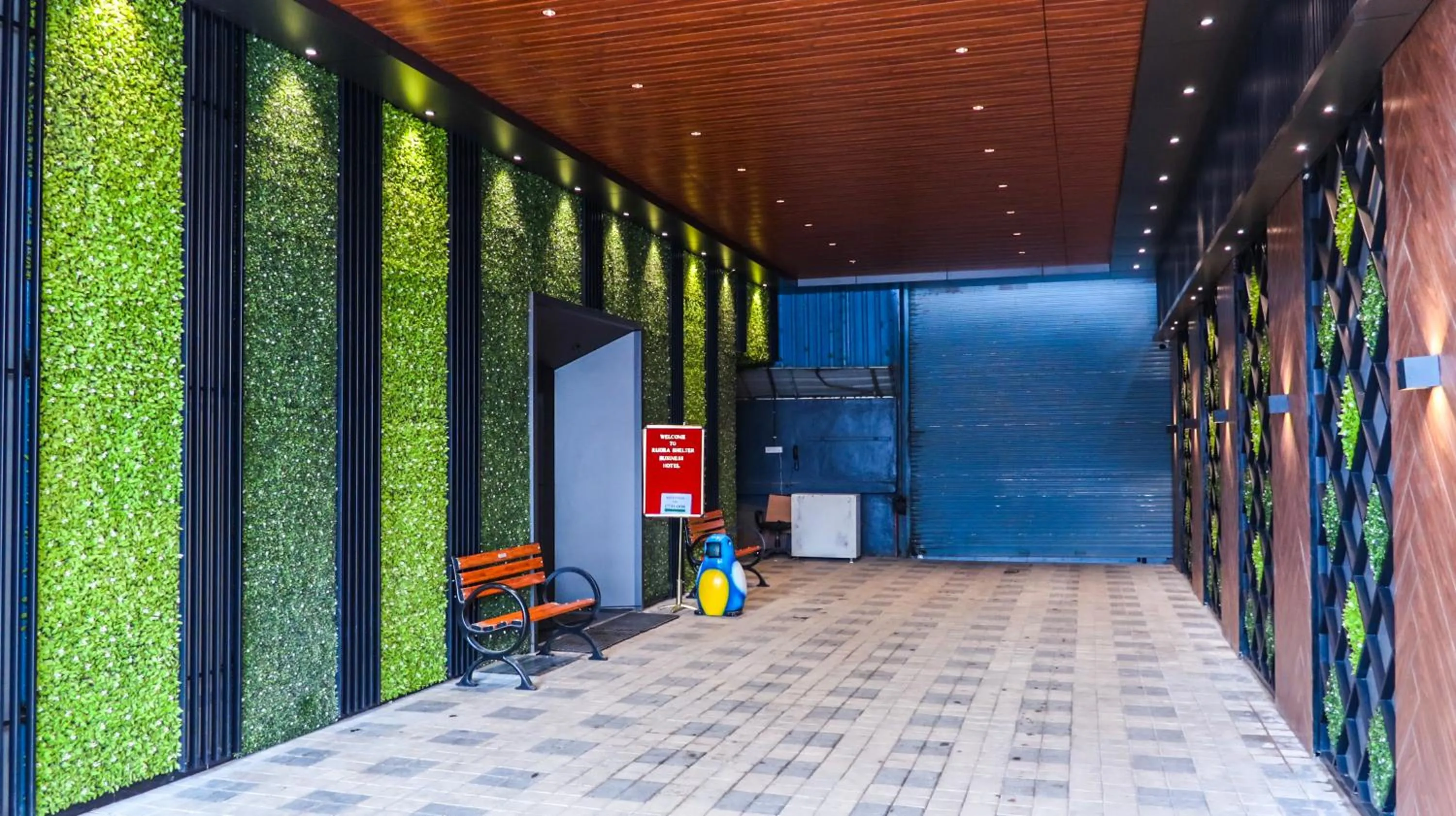 Facade/entrance in Rudra Shelter Business Hotel